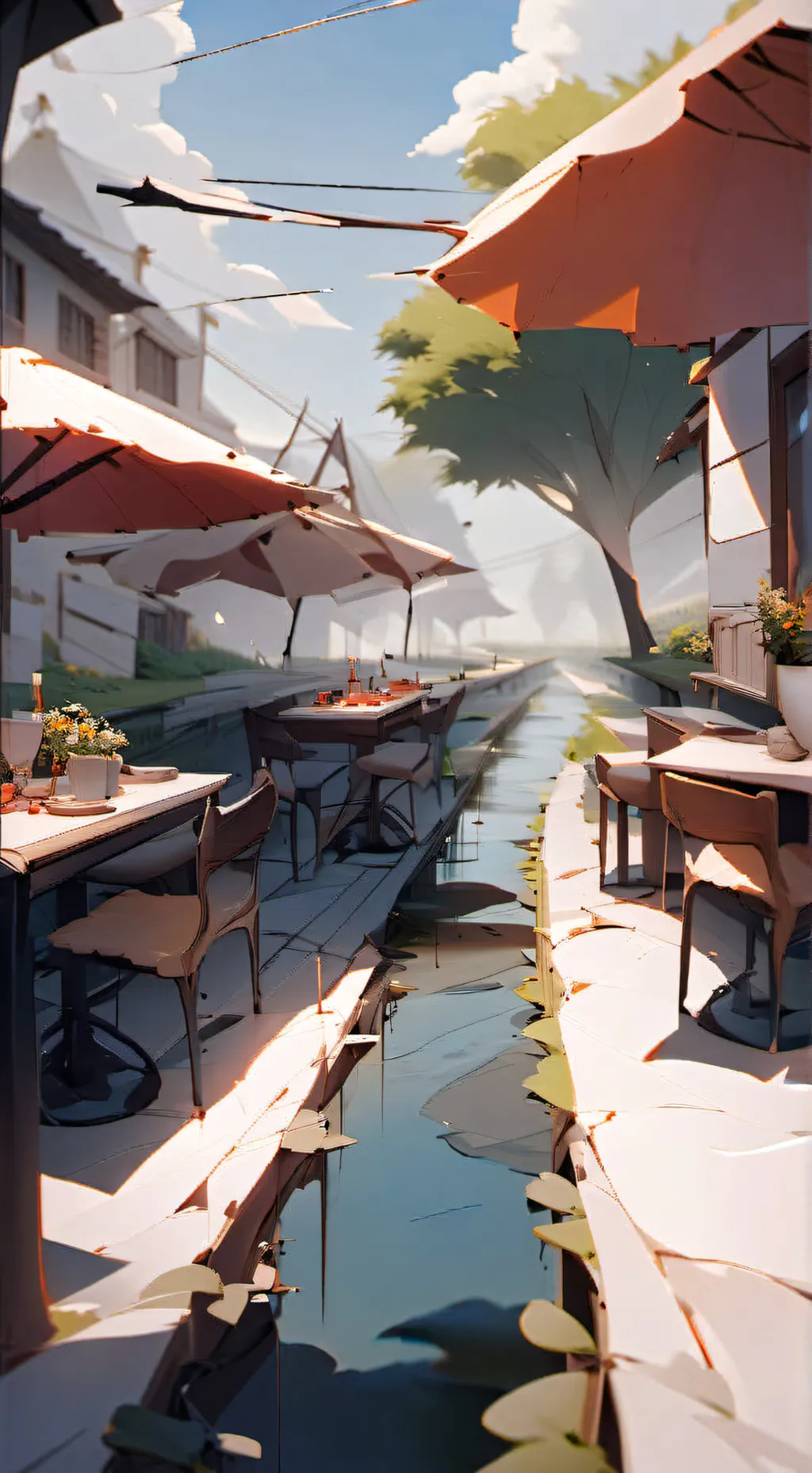 ai character: technotic universe background