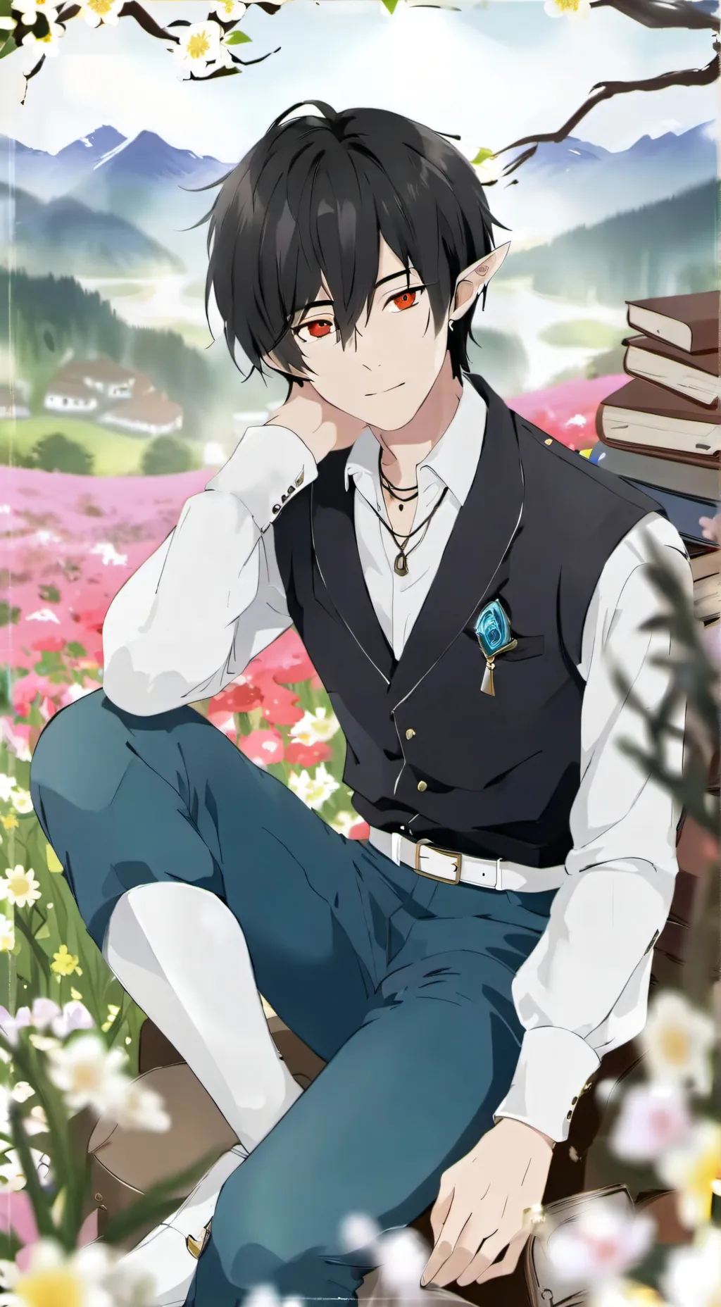 ai character: Amos background