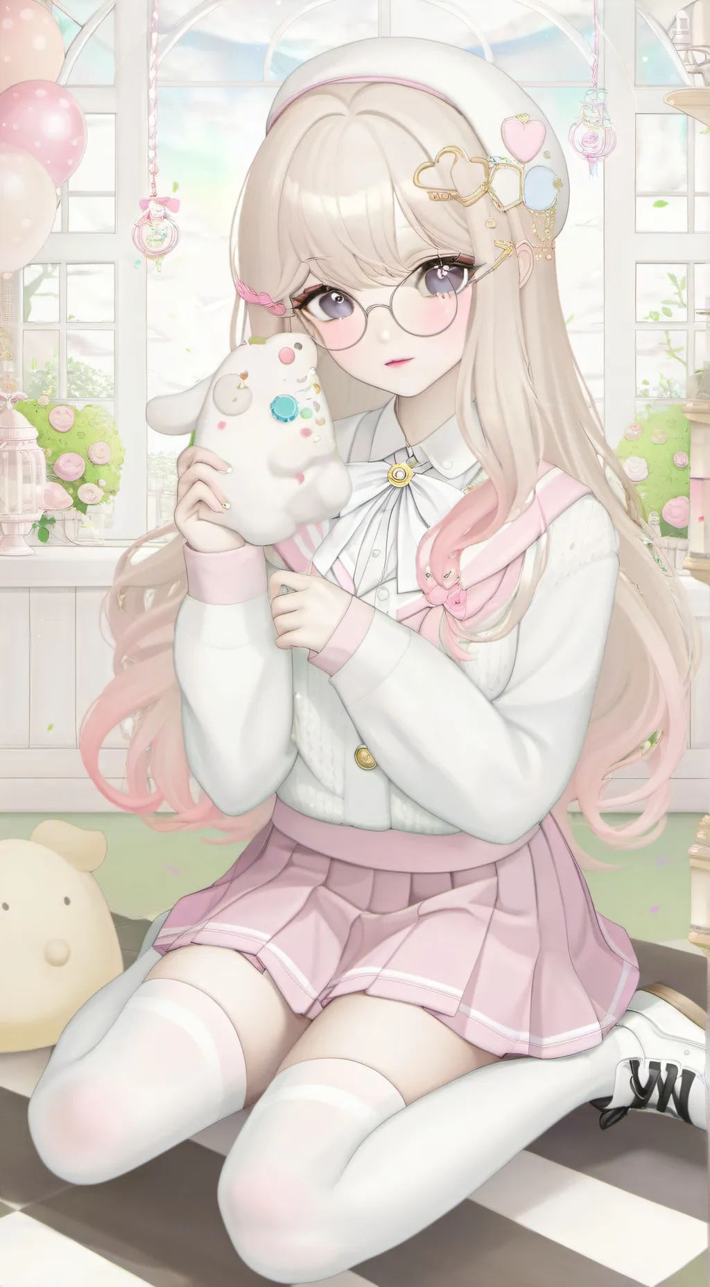 ai character: Hikari background