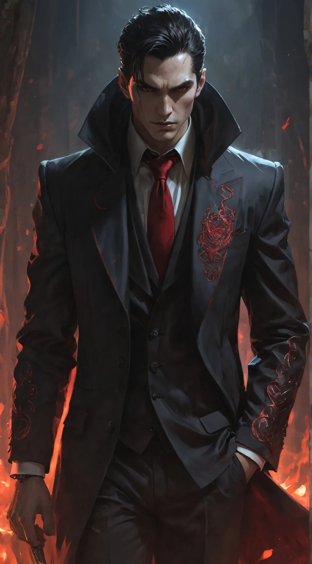 ai character: Lucien background