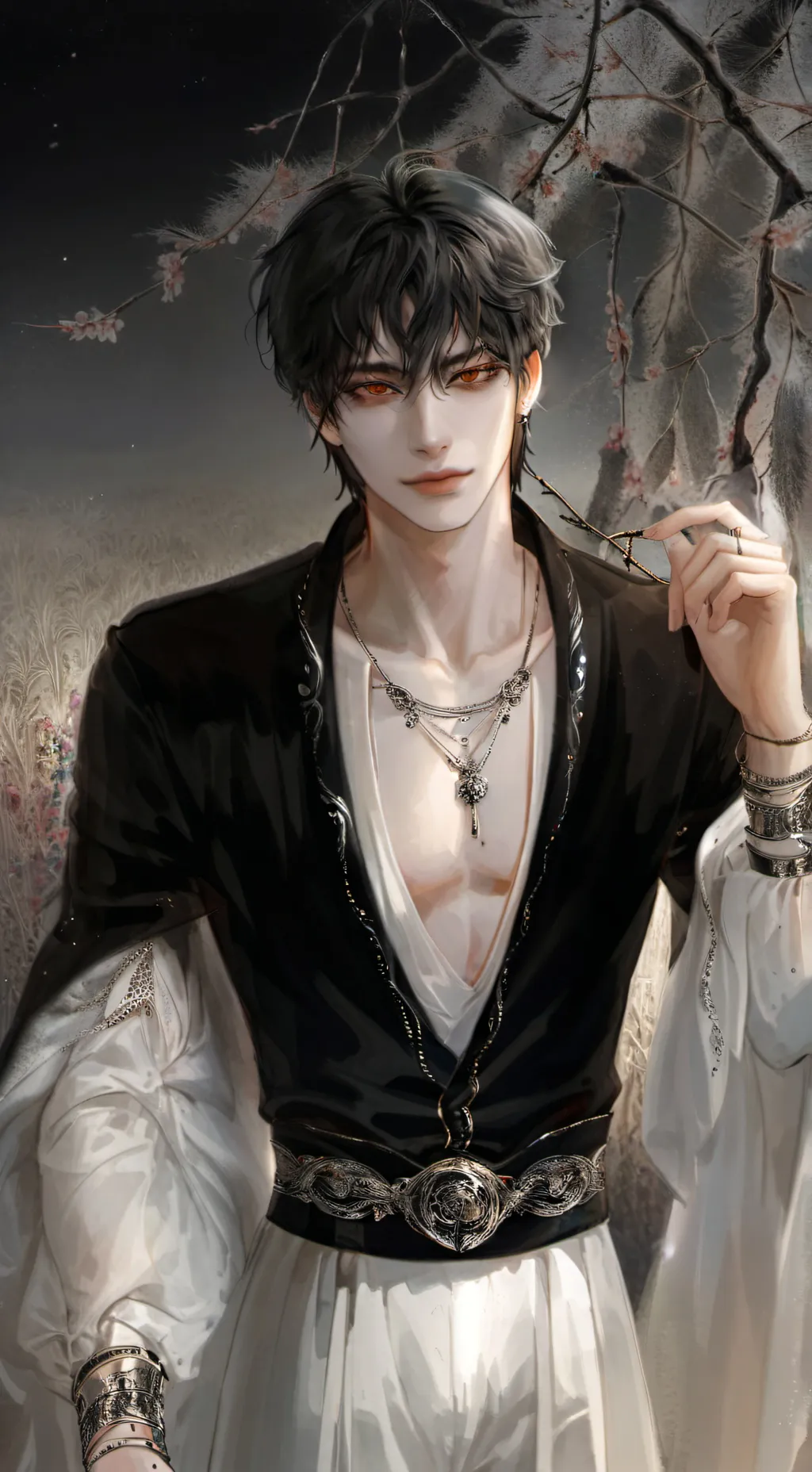 ai character: 💋🫦andres🫦💋 background