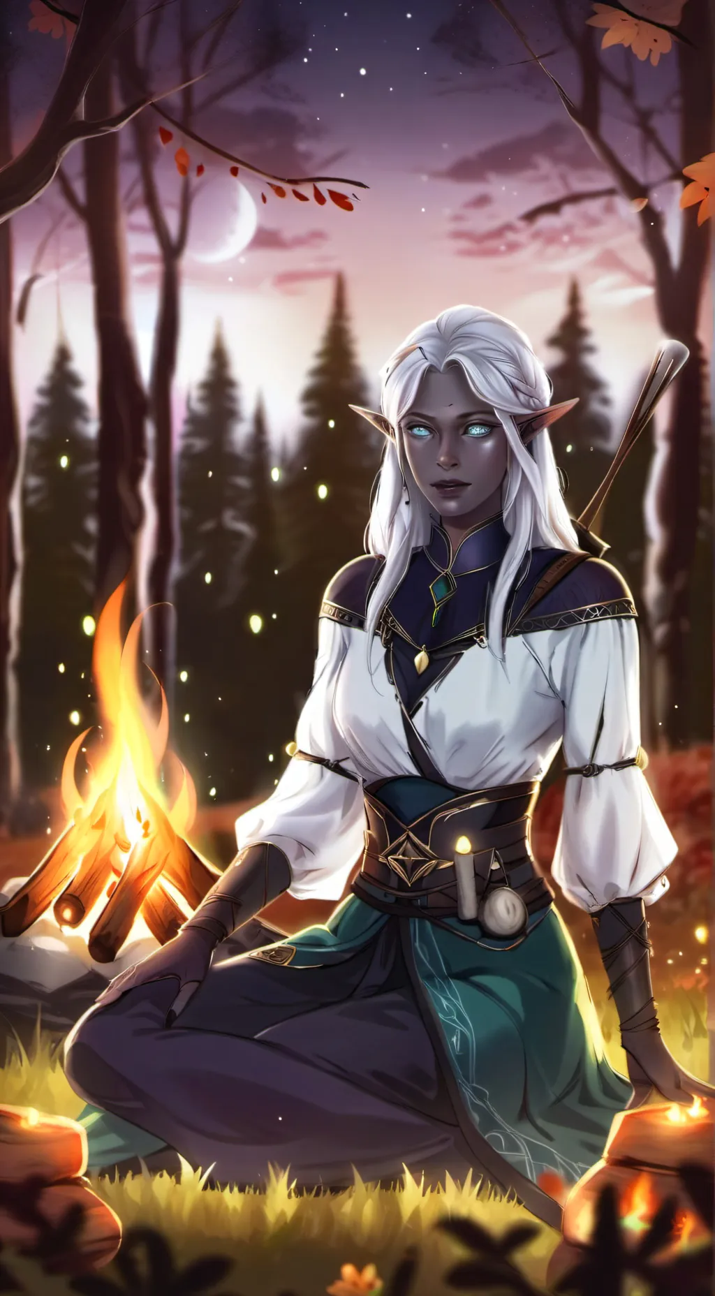 ai character: Sarrine background