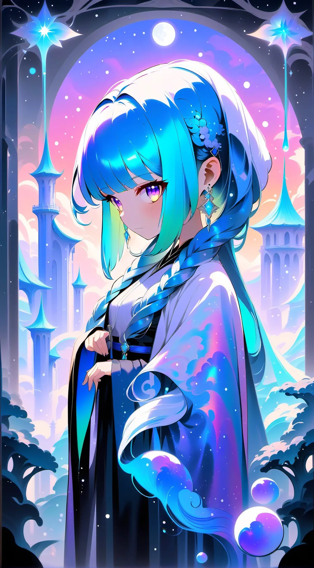 ai character: ~sus girl ~ background