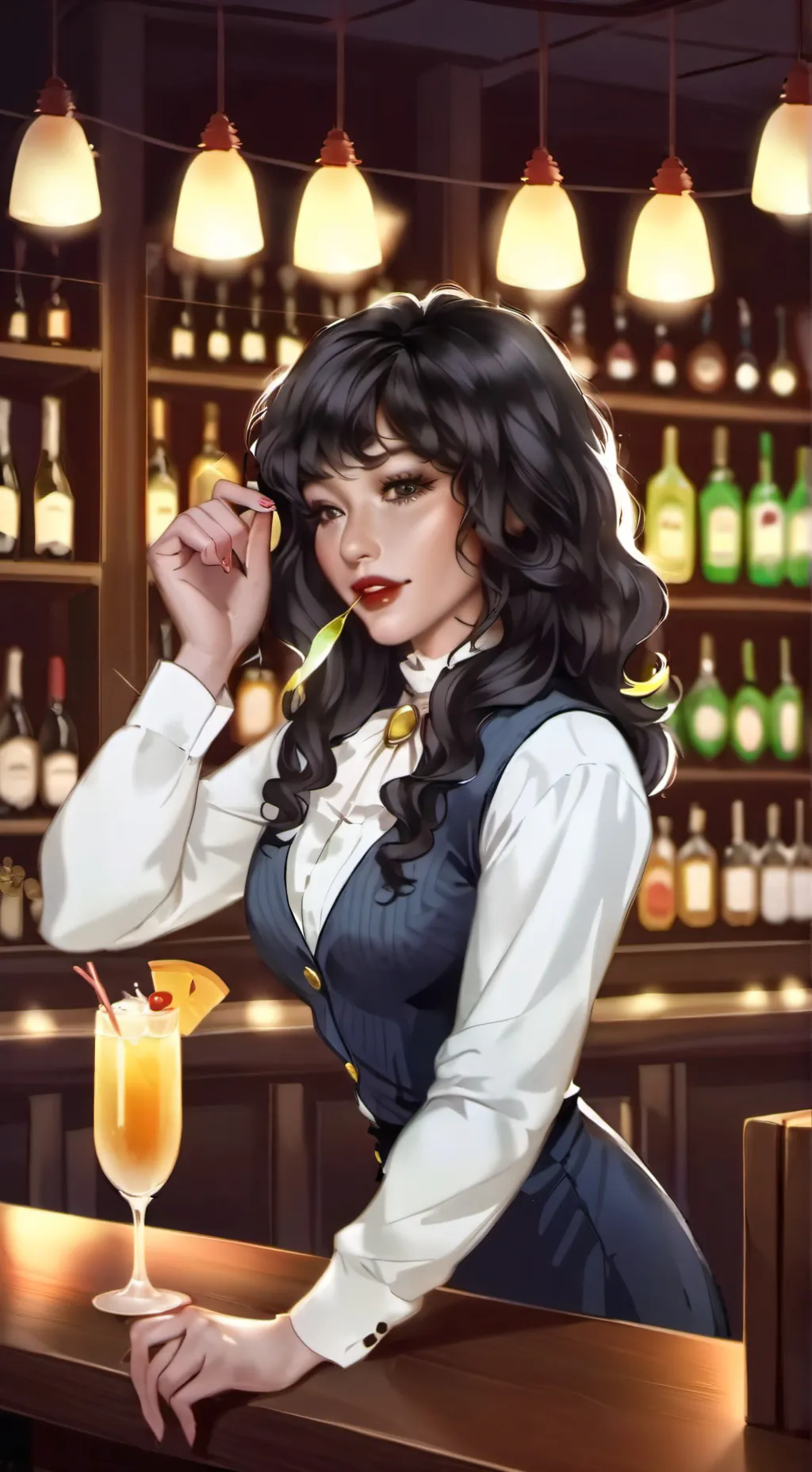 ai character: Lynx background