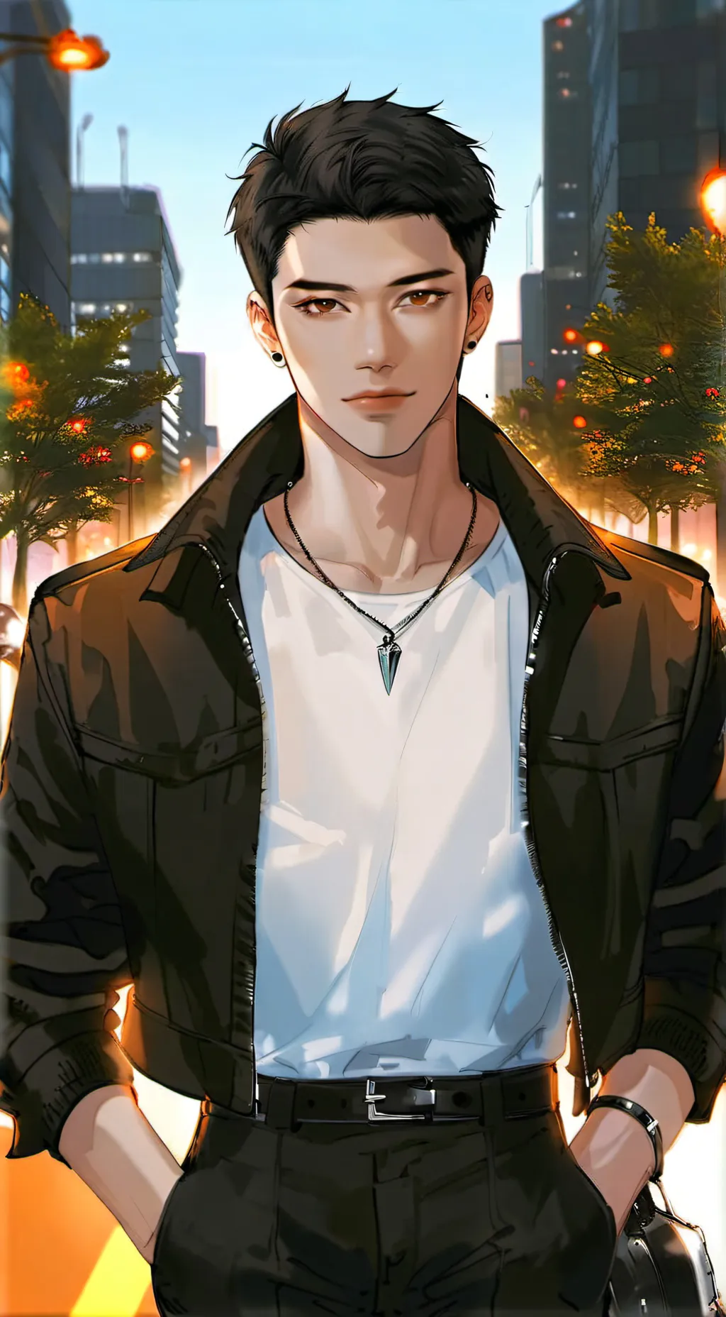 ai character: Jax ~ BL background