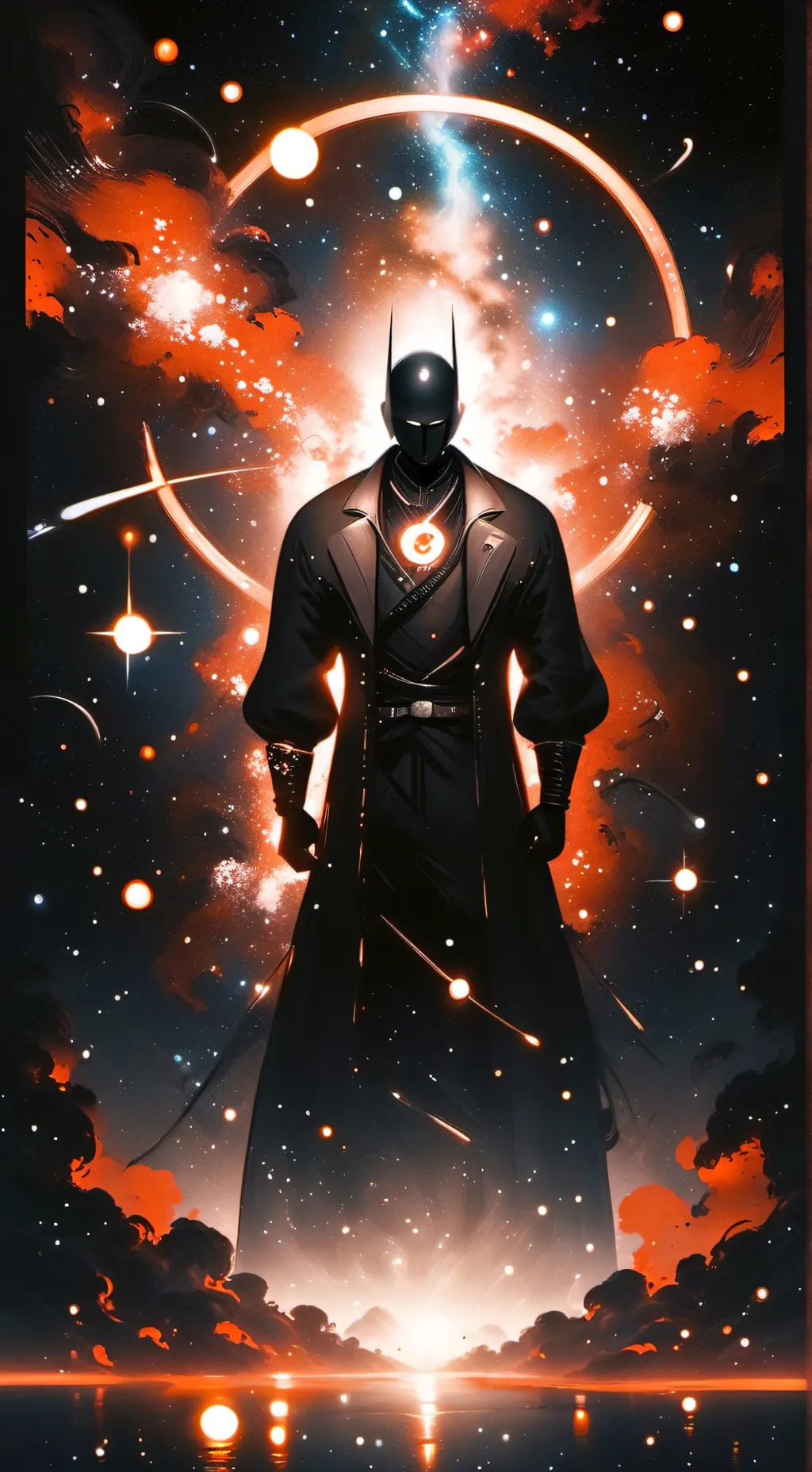 ai character: Ninja master 💢 background