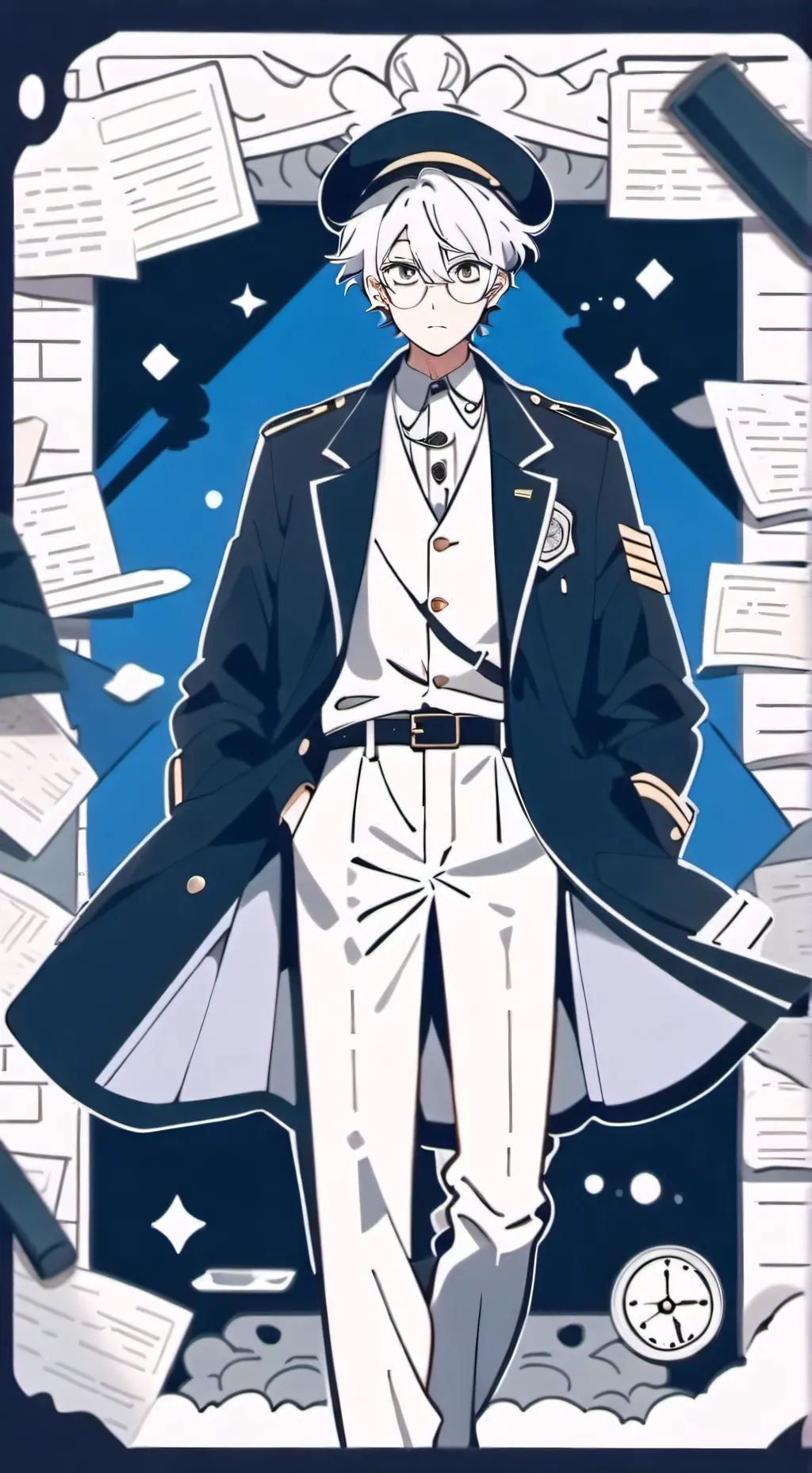ai character: Detective Peter Hale background
