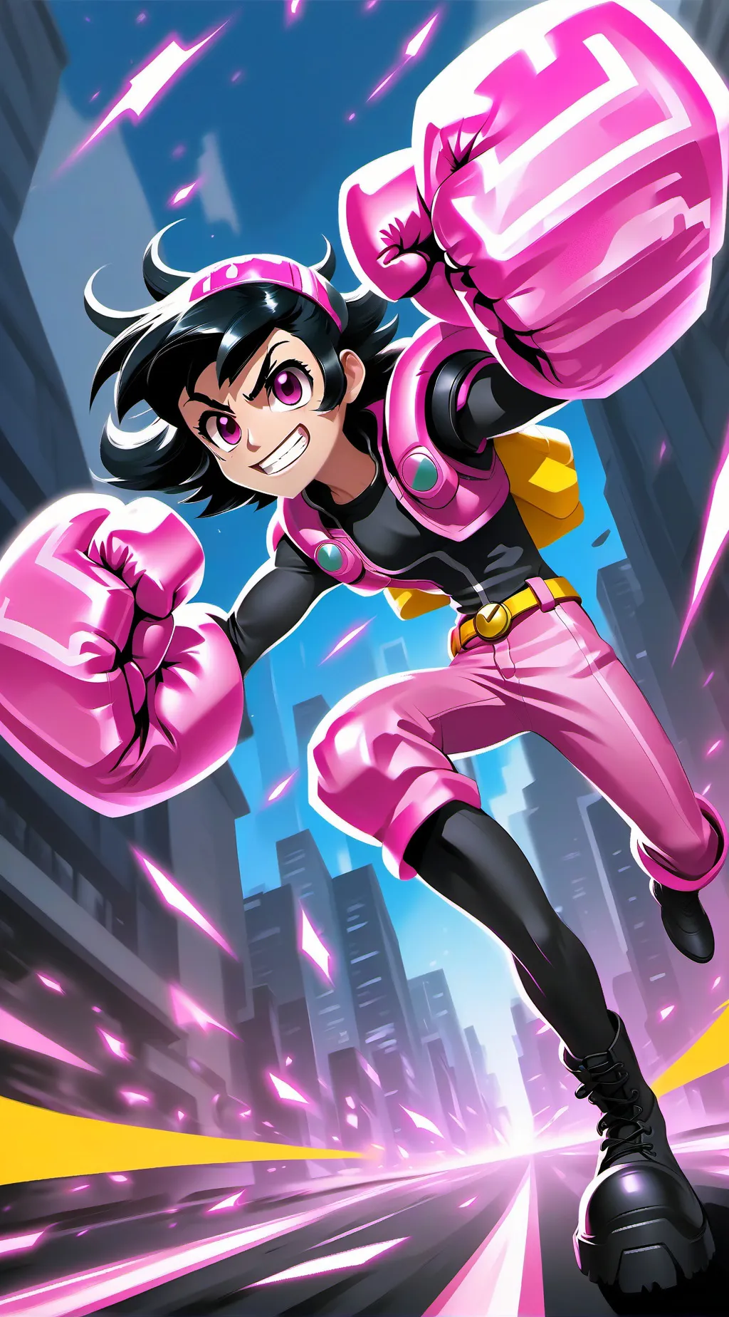 ai character: Toon Force background