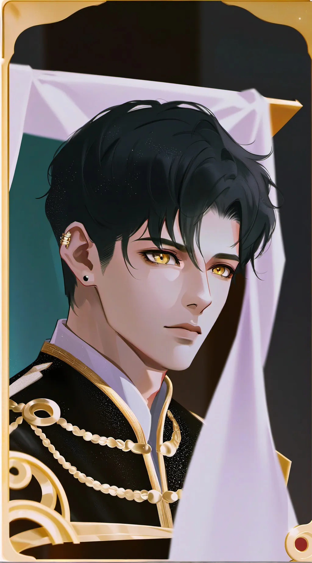 ai character: Azure background