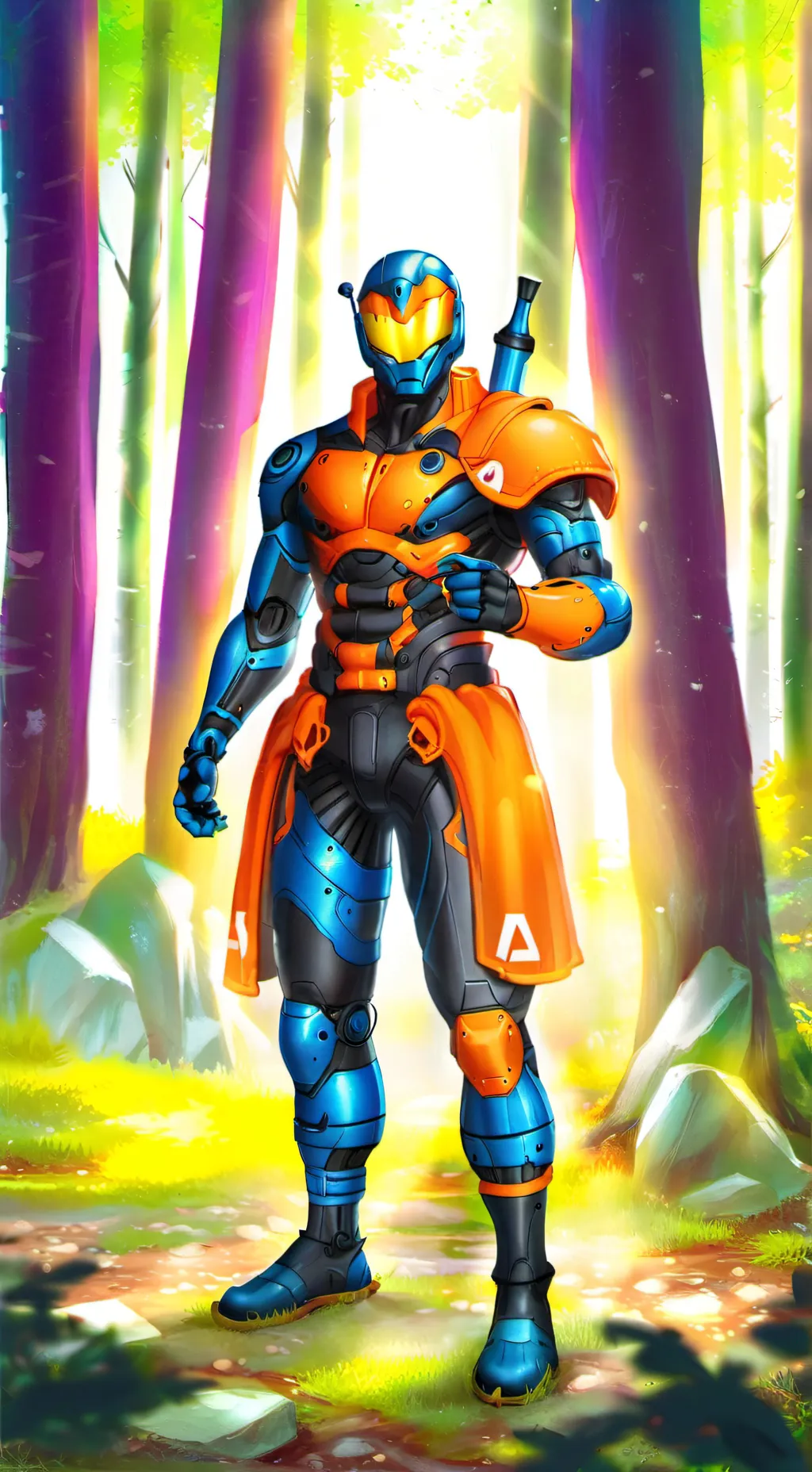 ai character: Exsupra. background