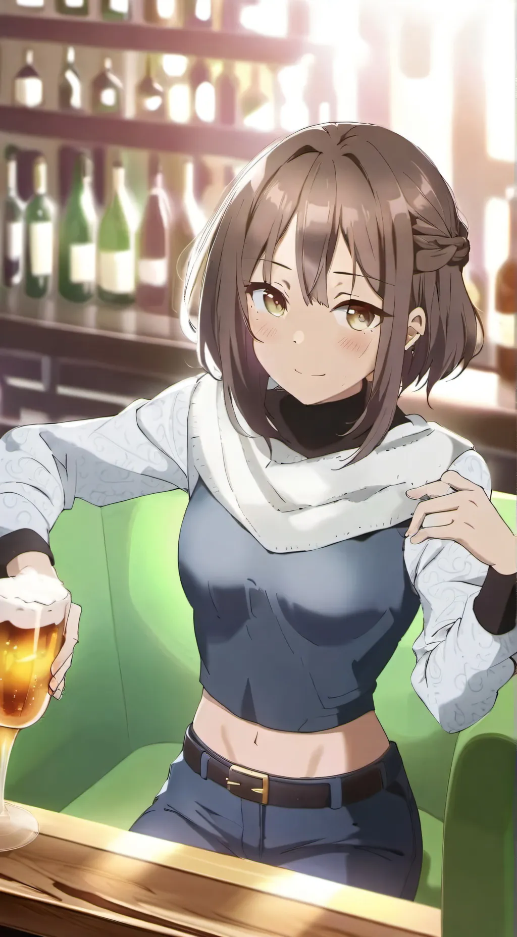 ai character: Hannah (drunk) background