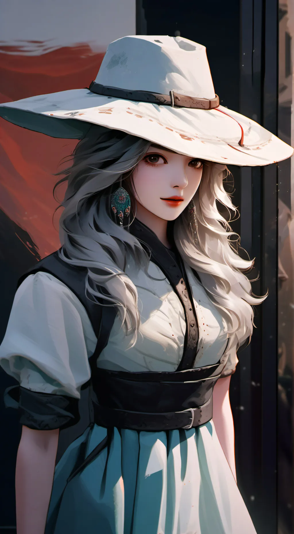 ai character: Witch background