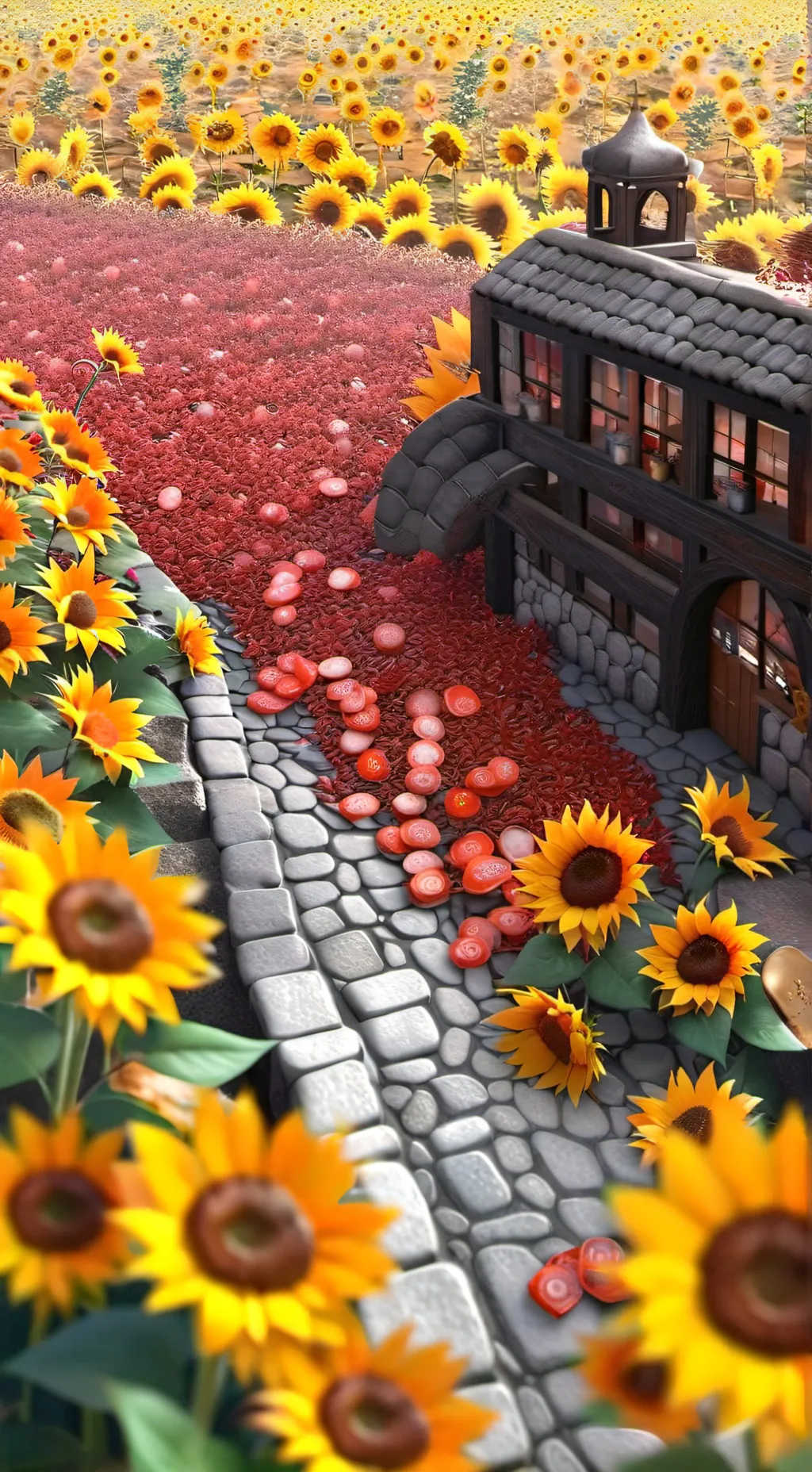 ai character: mha valentines day background