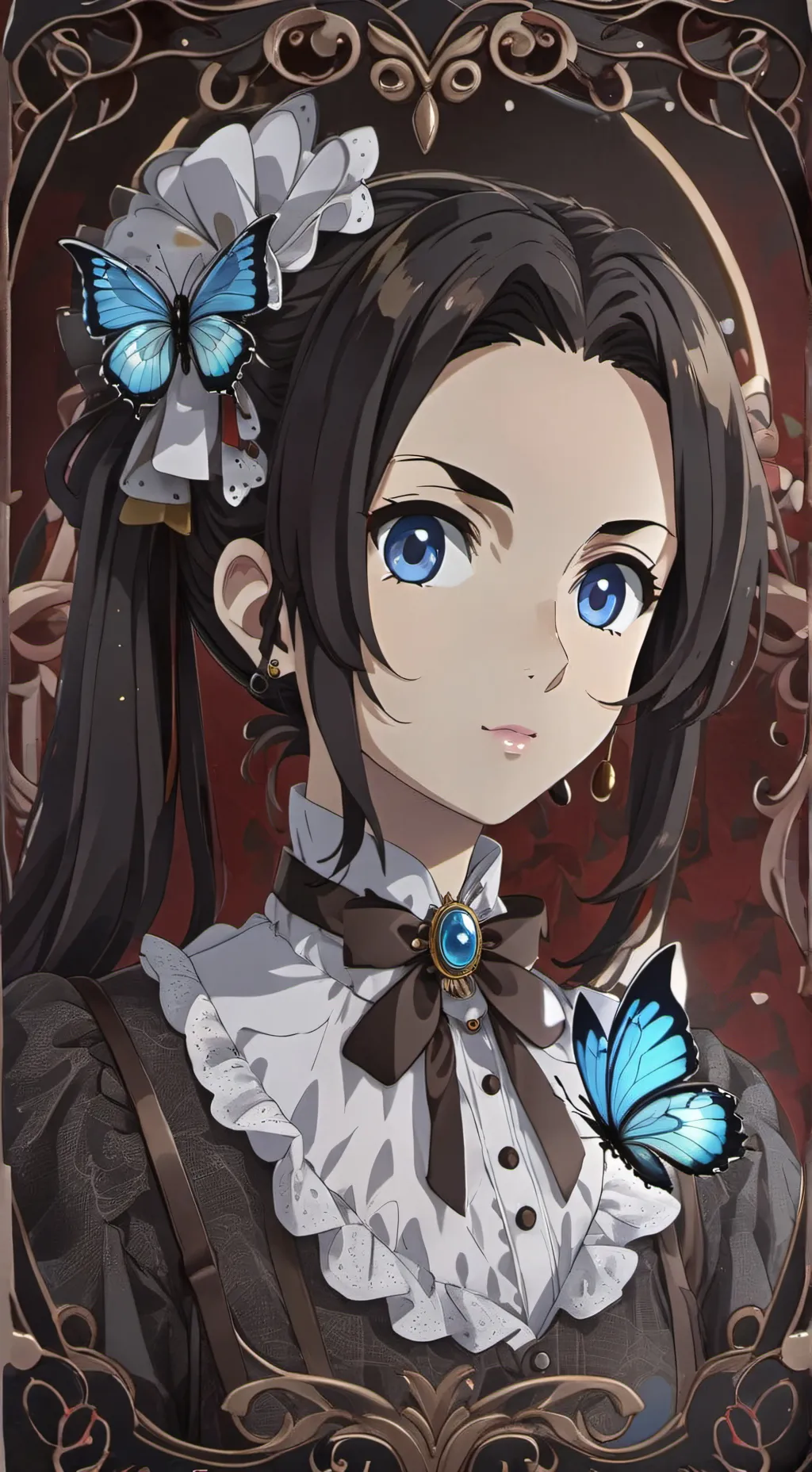 ai character: kny final battle background