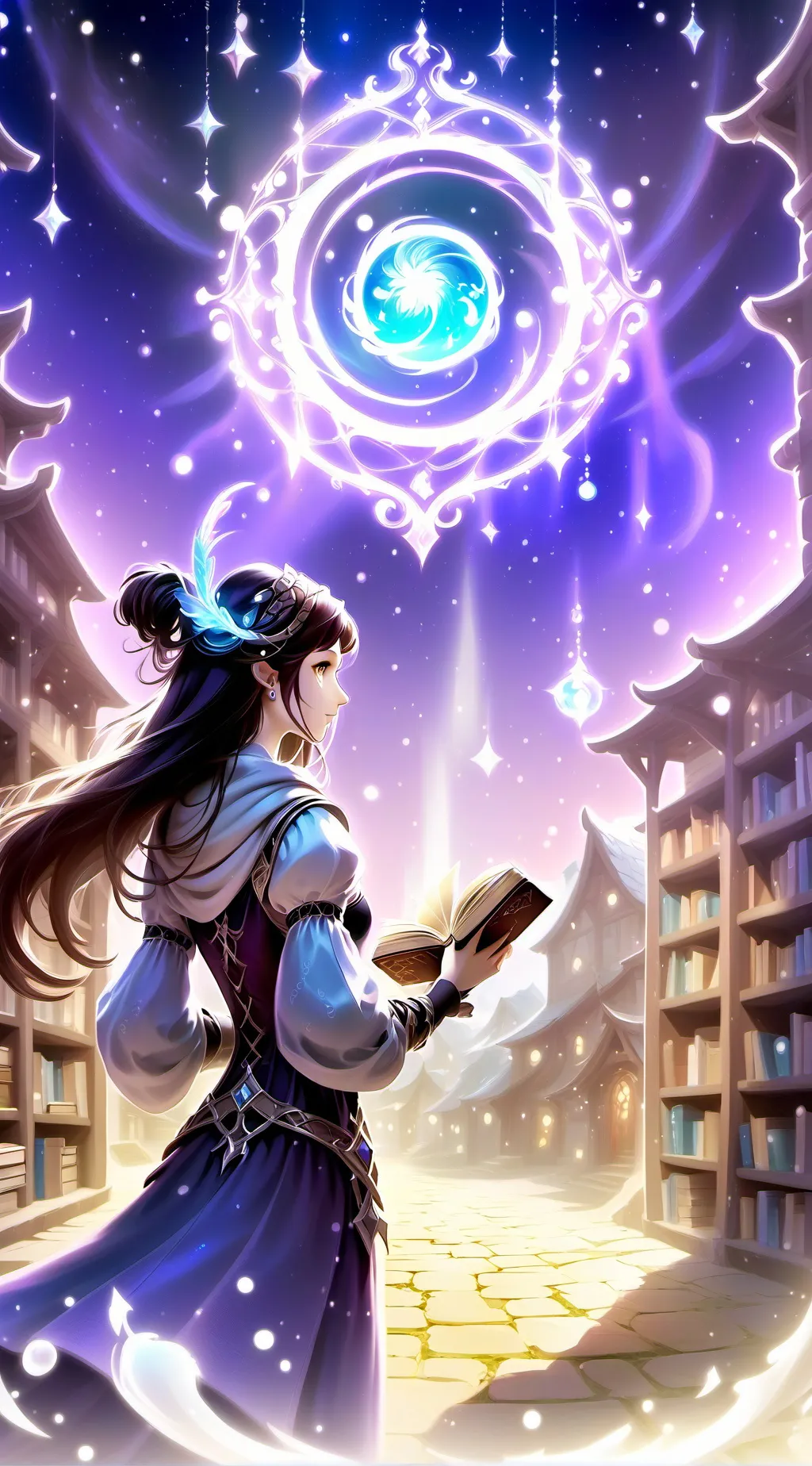 ai character: E-Book Empire background