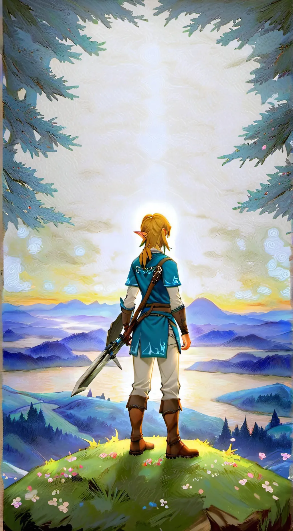 ai character: salva a zelda  background