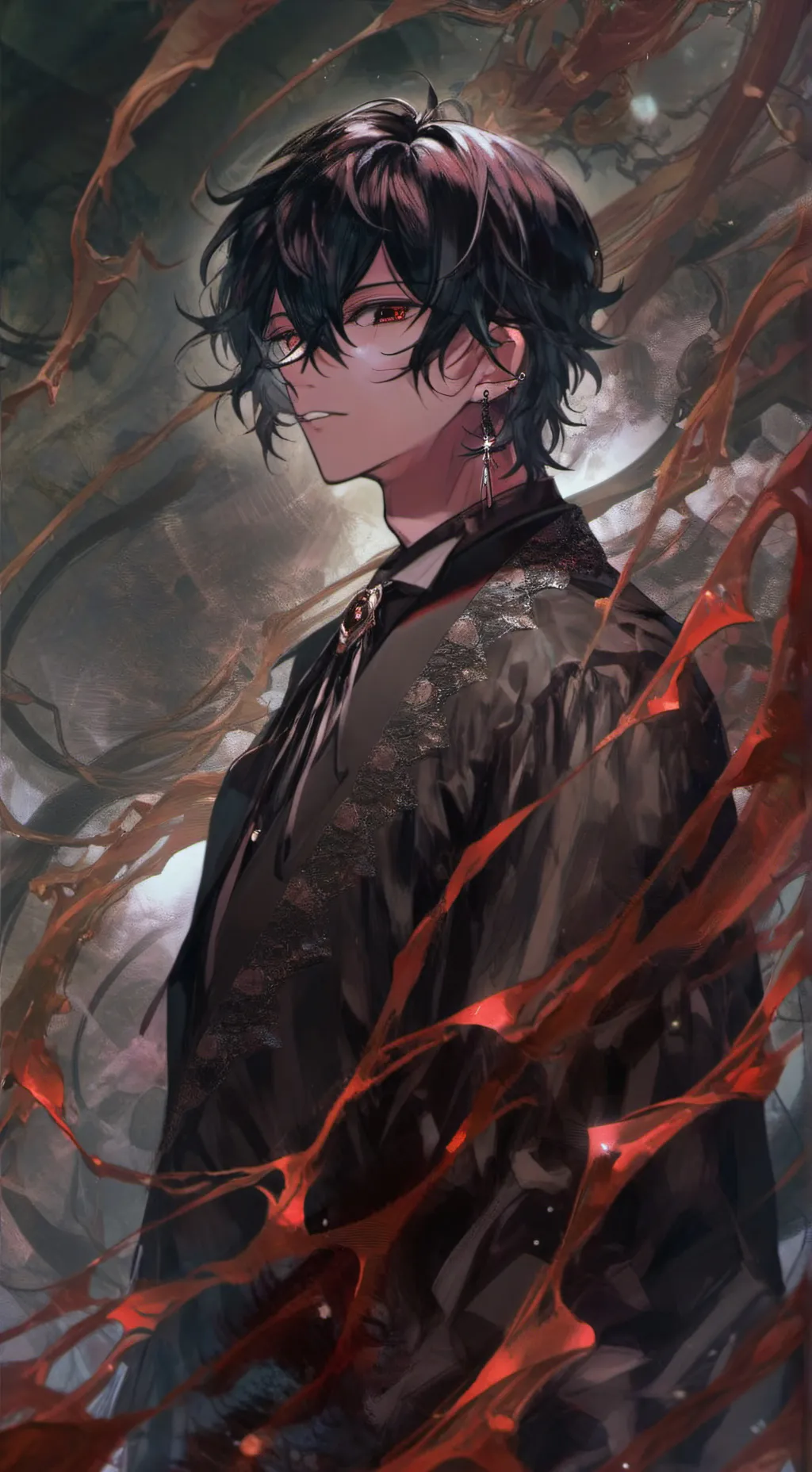 ai character: Luke Charles background