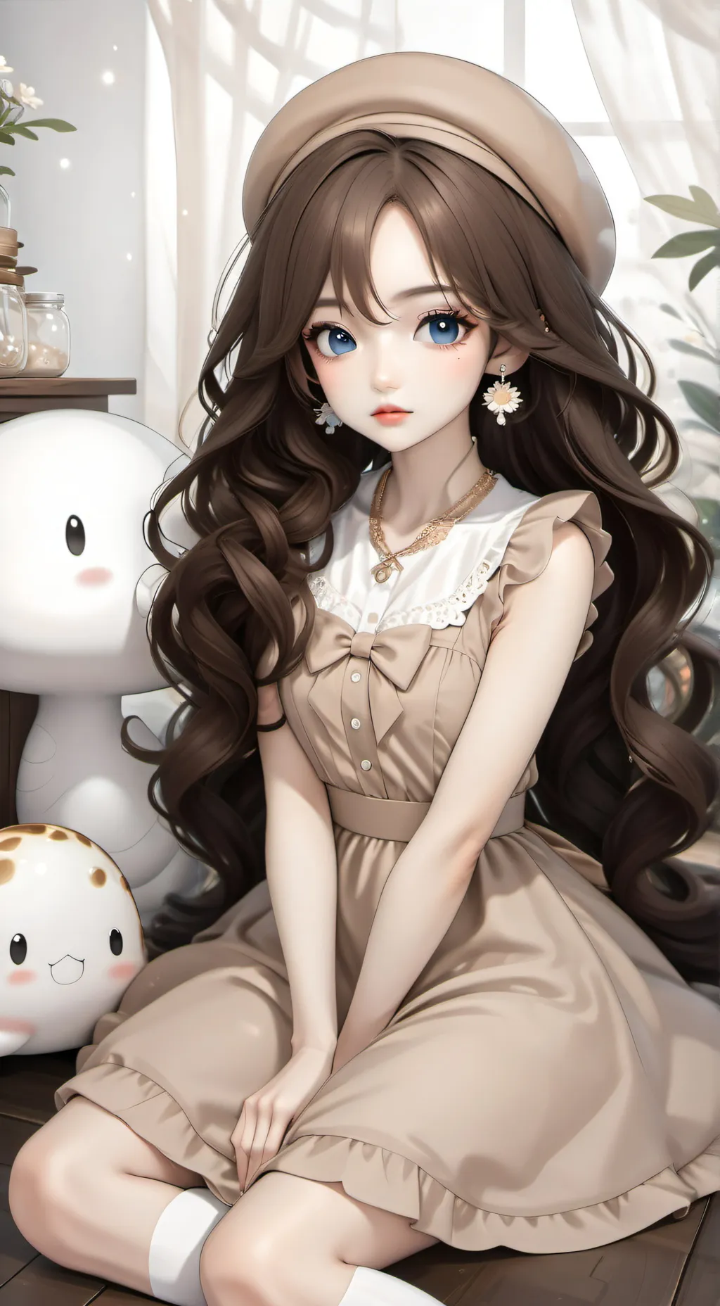 ai character: Shelly background