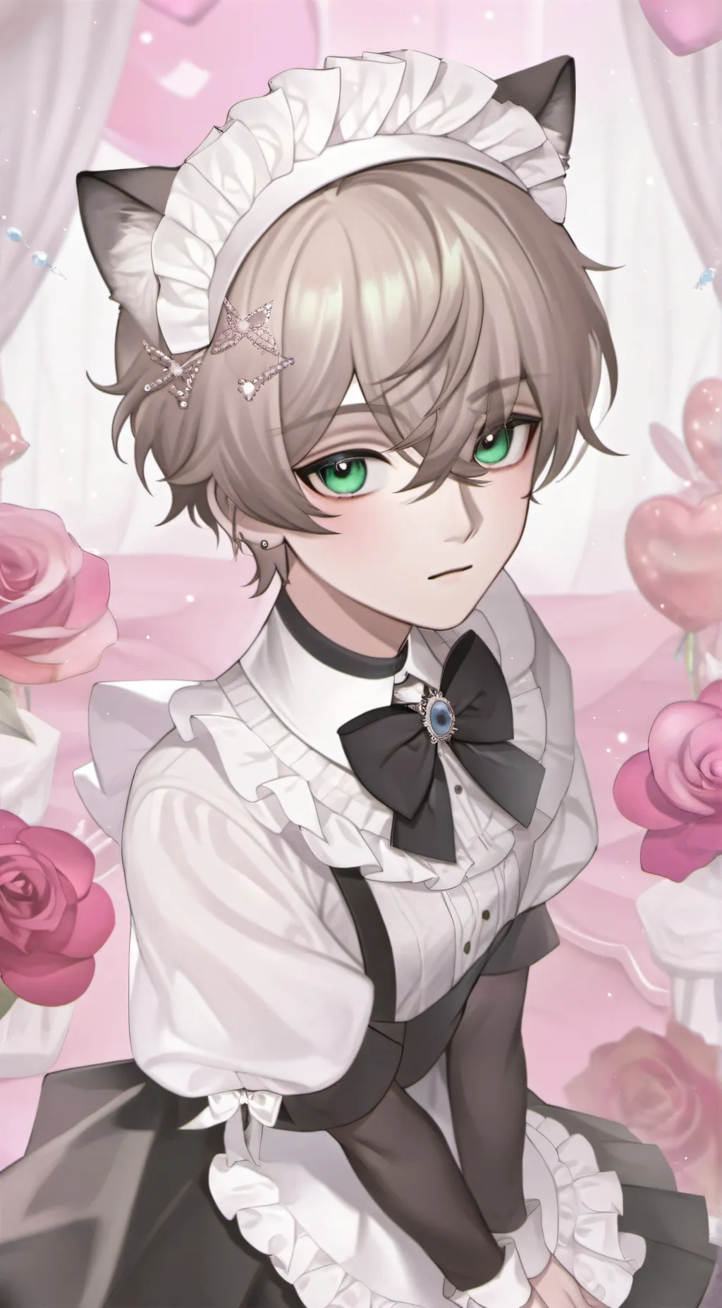 ai character: Pierce background