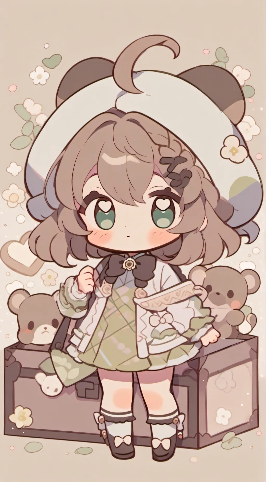ai character: Bebe En tu casa background