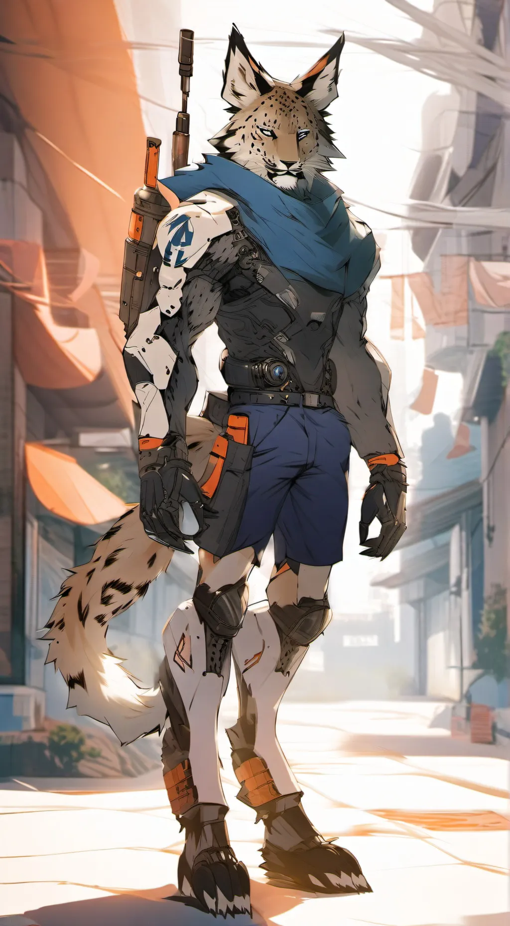 ai character: Project Lone Wolf  background