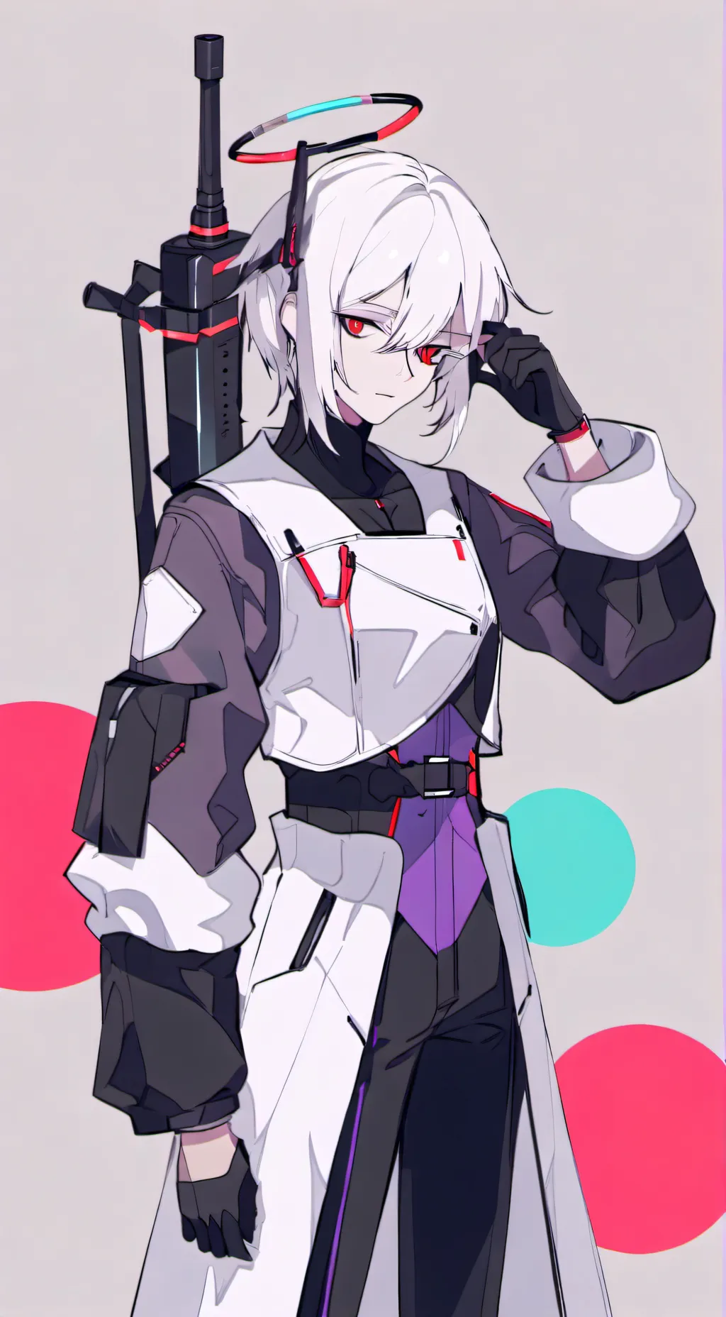 ai character: MD pick-me background