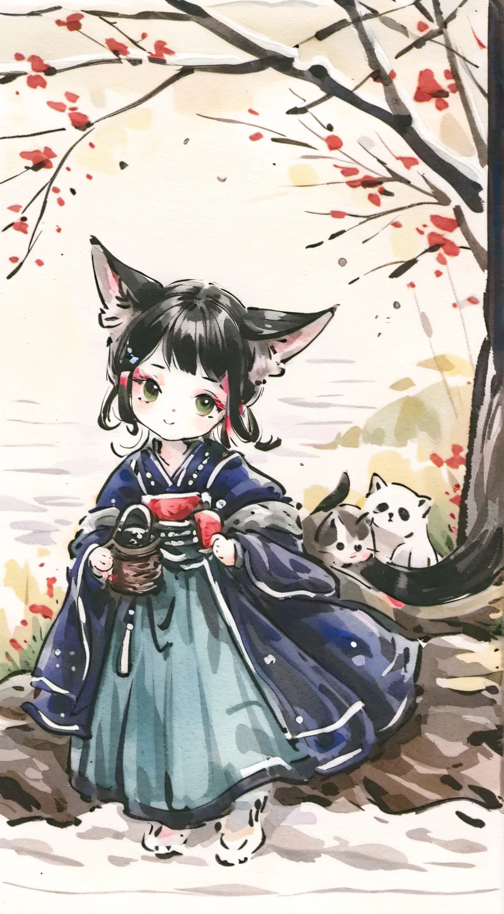 ai character: nana background