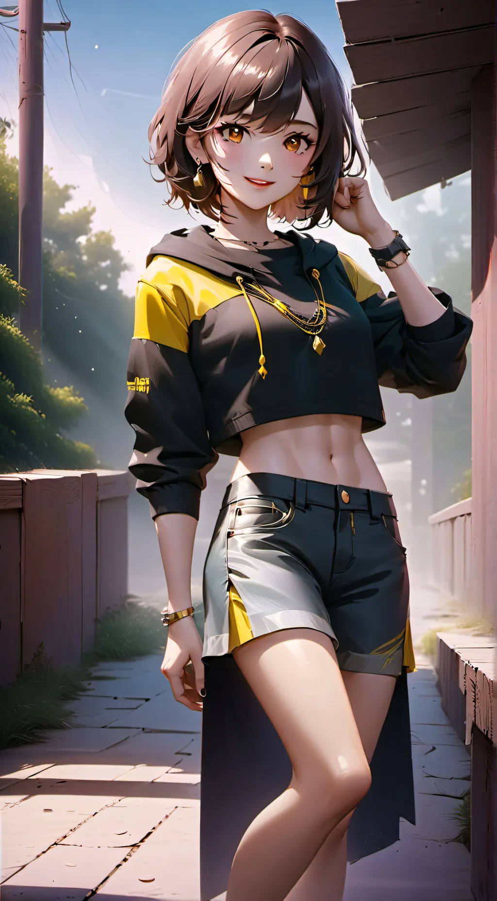 ai character: Electra background