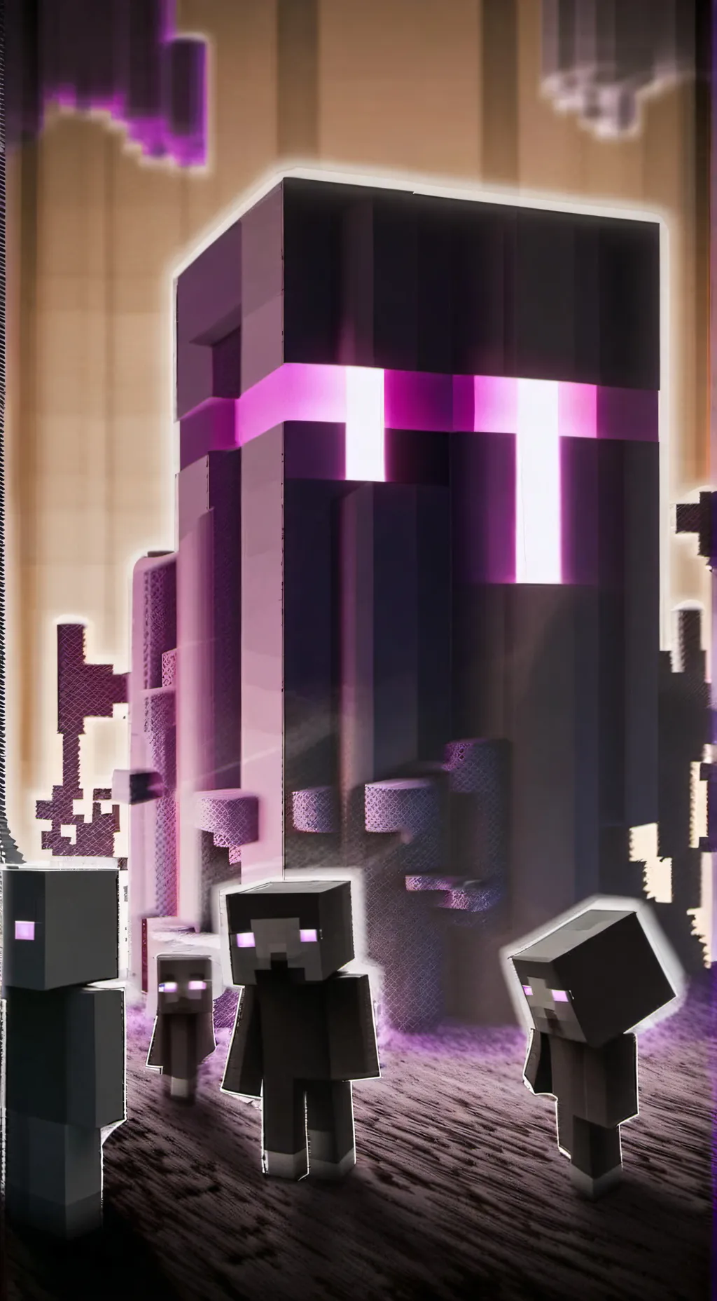 ai character: Enderman society background