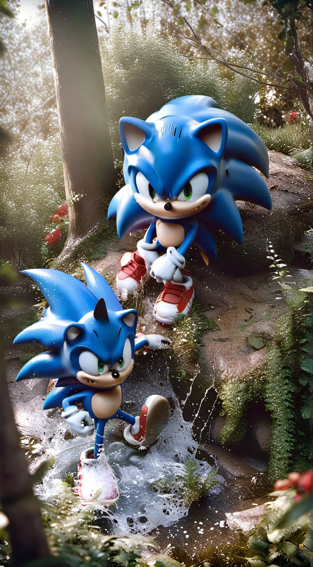 ai character: Sonic crew background