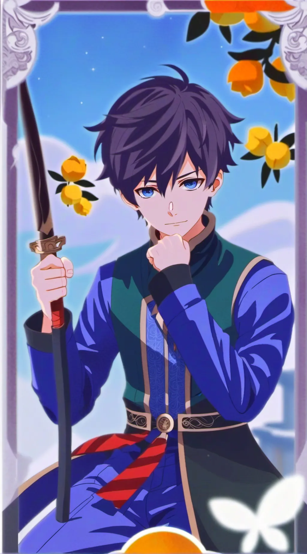 ai character: noah background