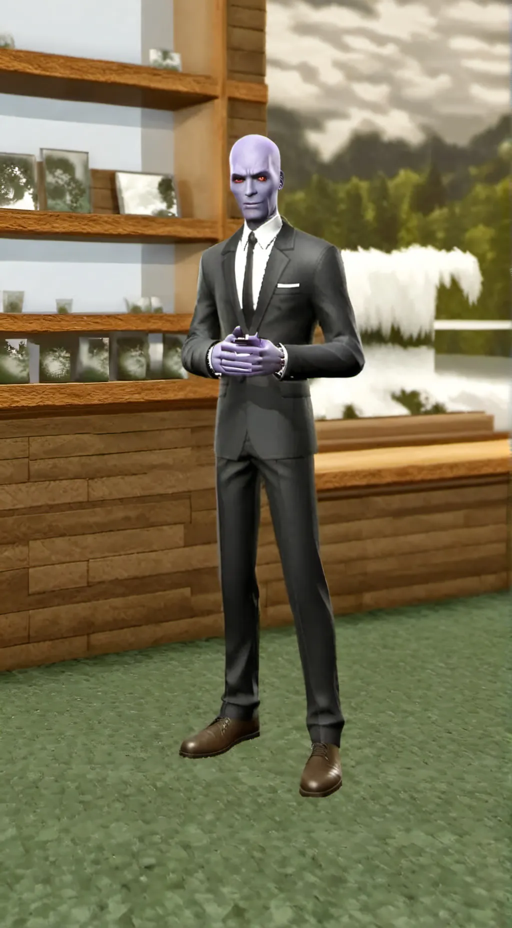 ai character: PuRler MaN background
