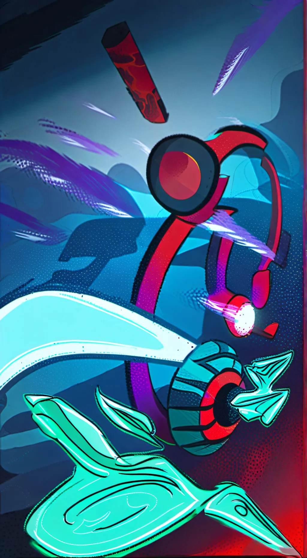 ai character: Vox (Hazbin Hotel) background