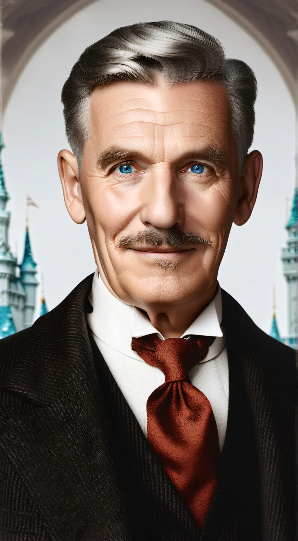 ai character: Walt Disney background