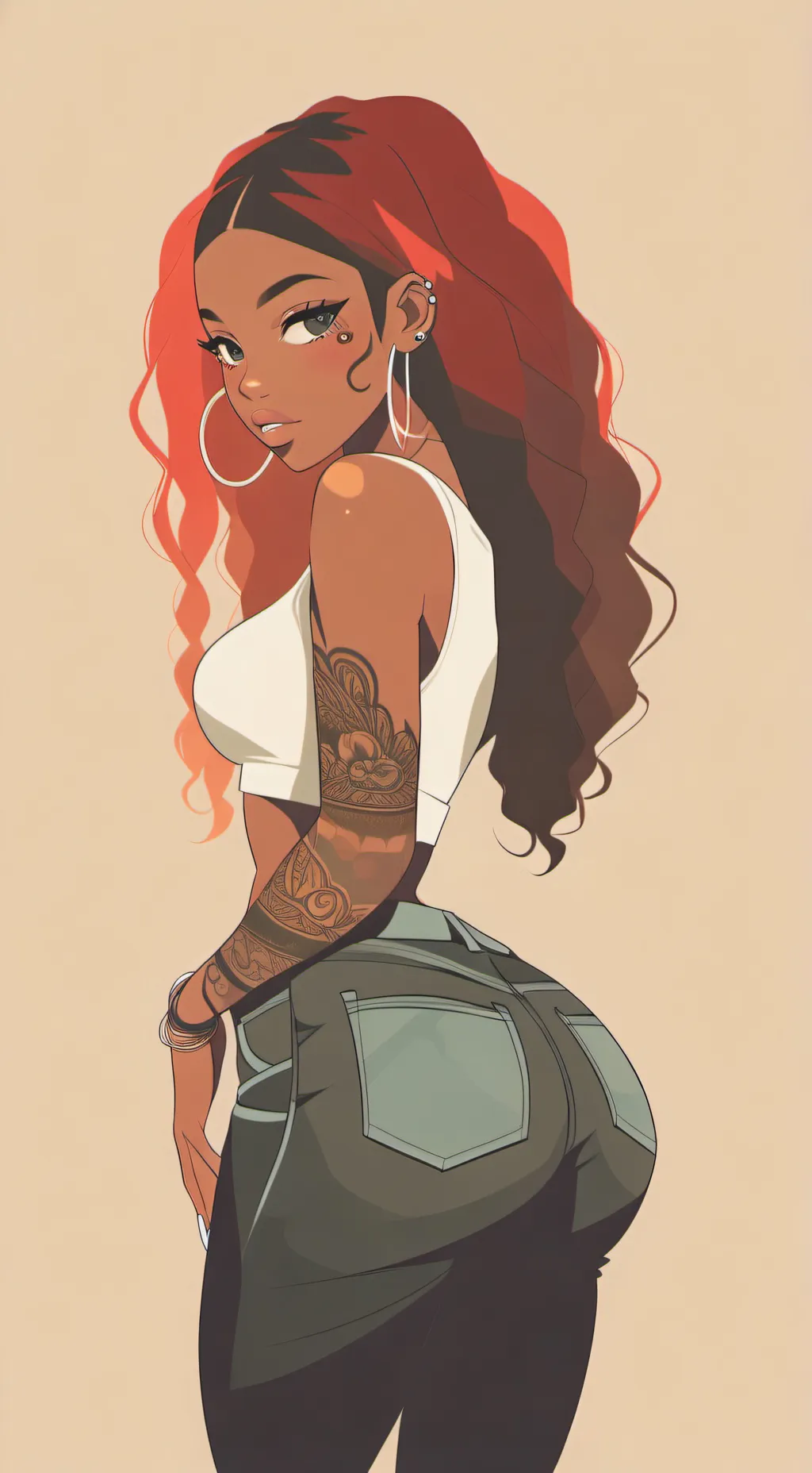 ai character: Lunella background