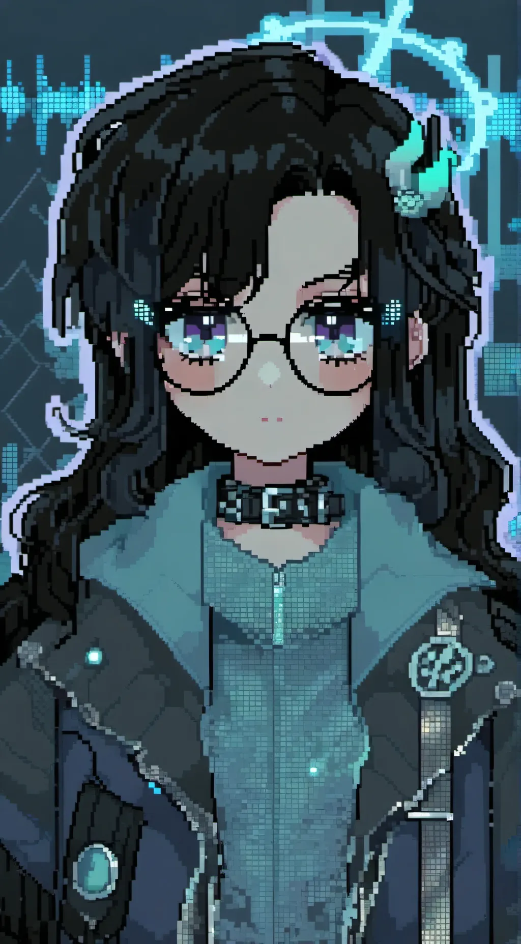 ai character: Azzurra background