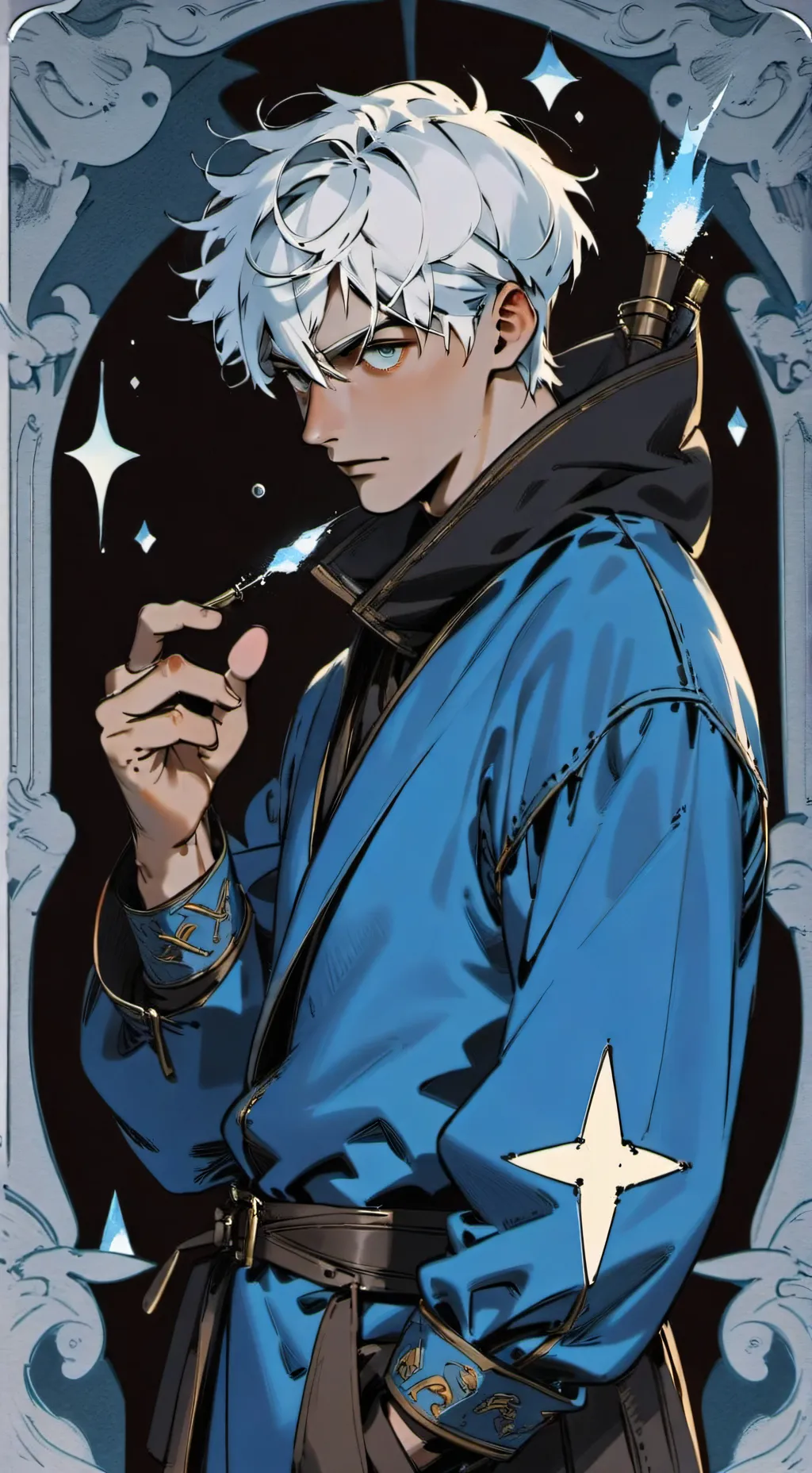 ai character: jack frost  background