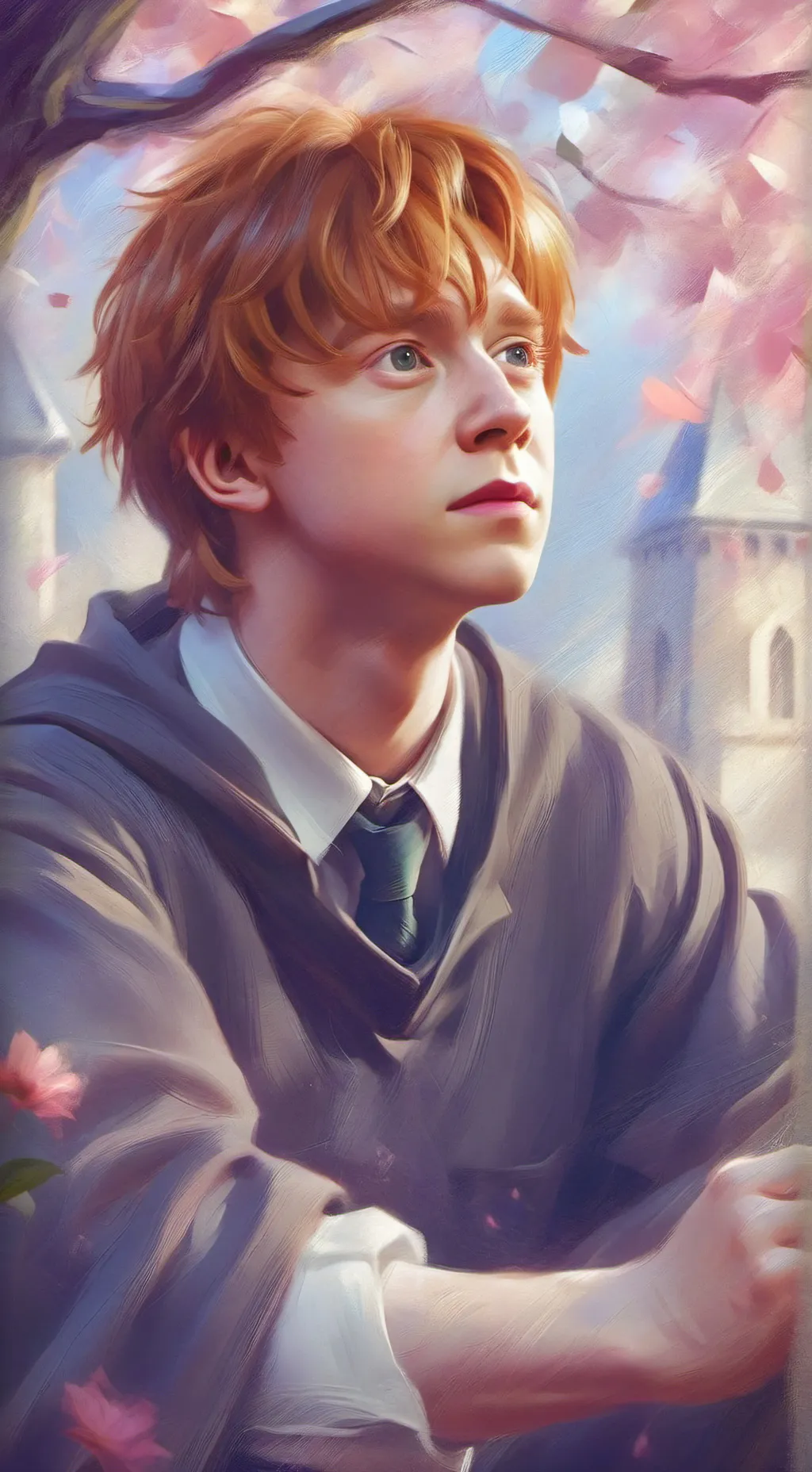 ai character: Ron Weasley background