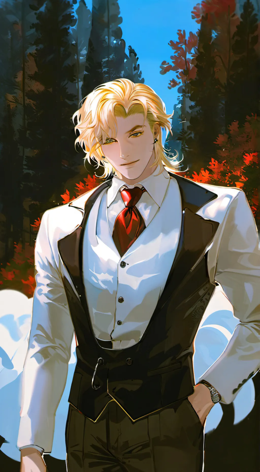 ai character: Evan background