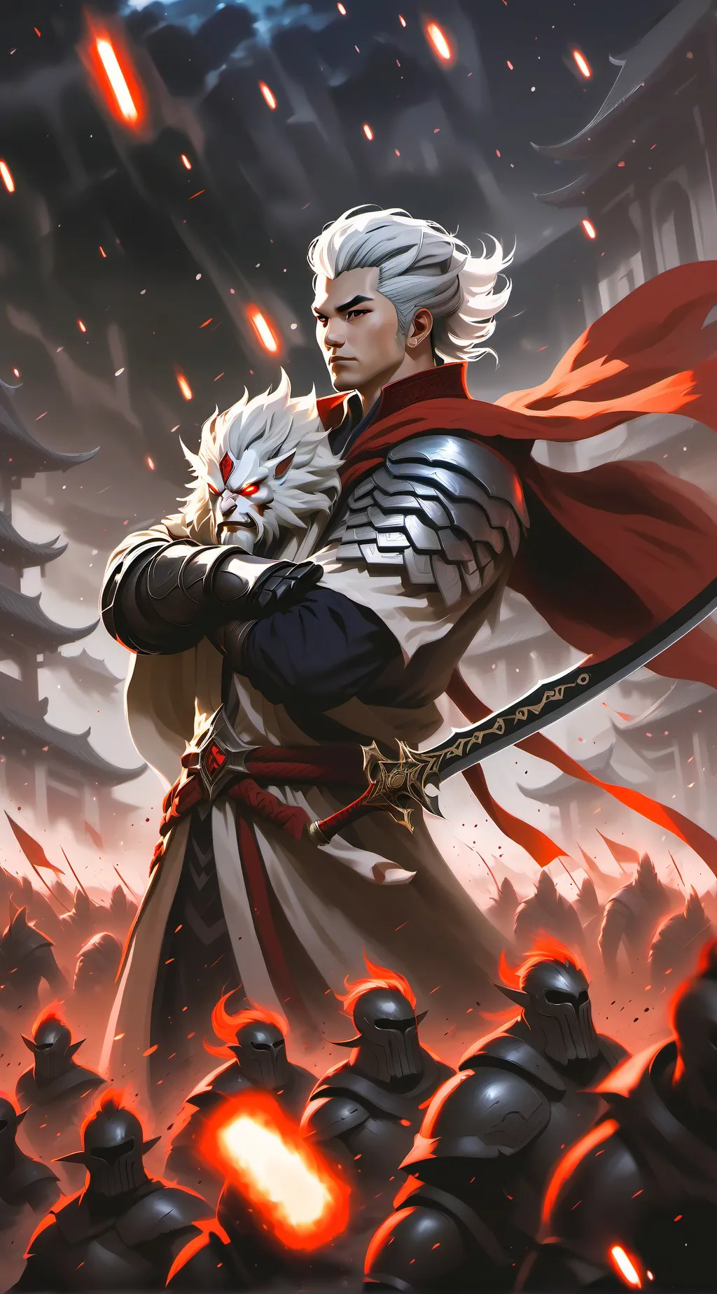 ai character: дак background