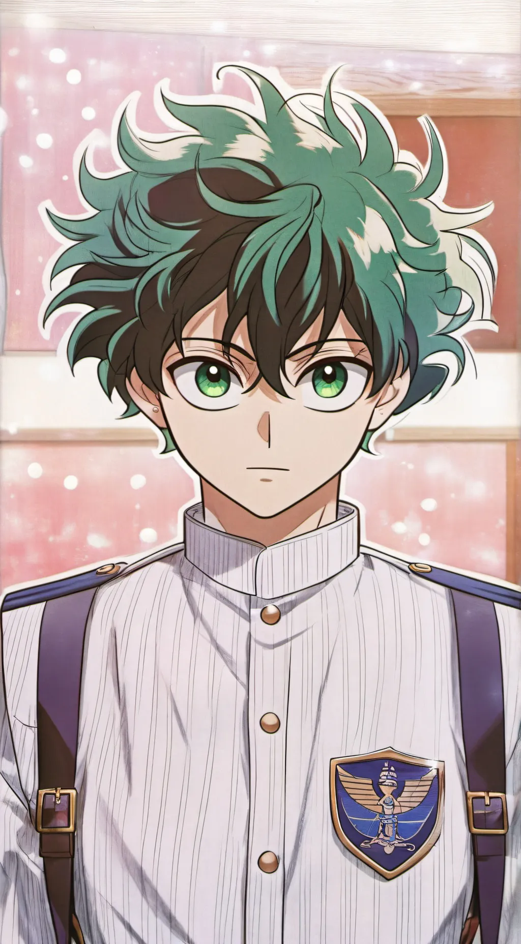 ai character: Trans Deku background