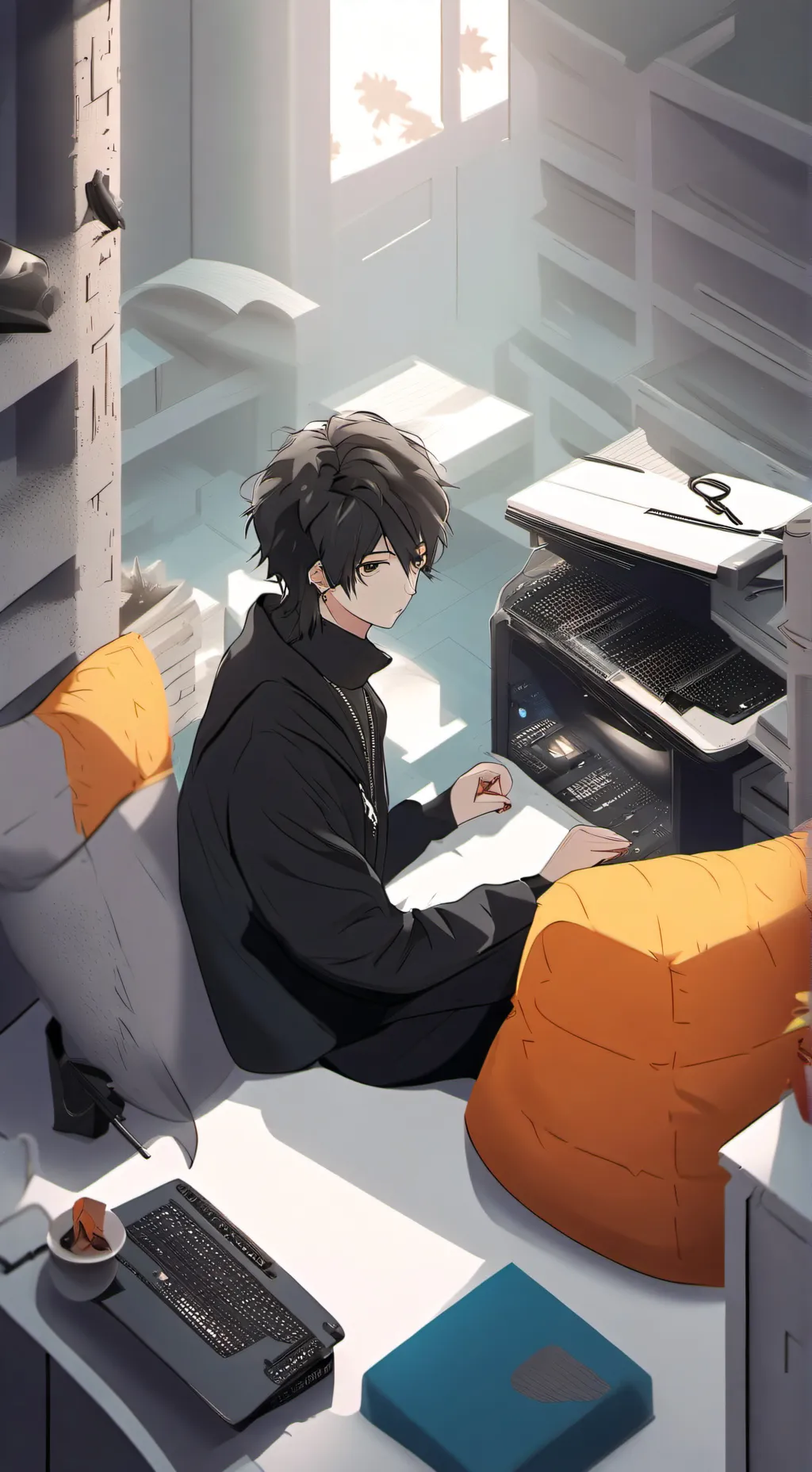 ai character: Ton pote background