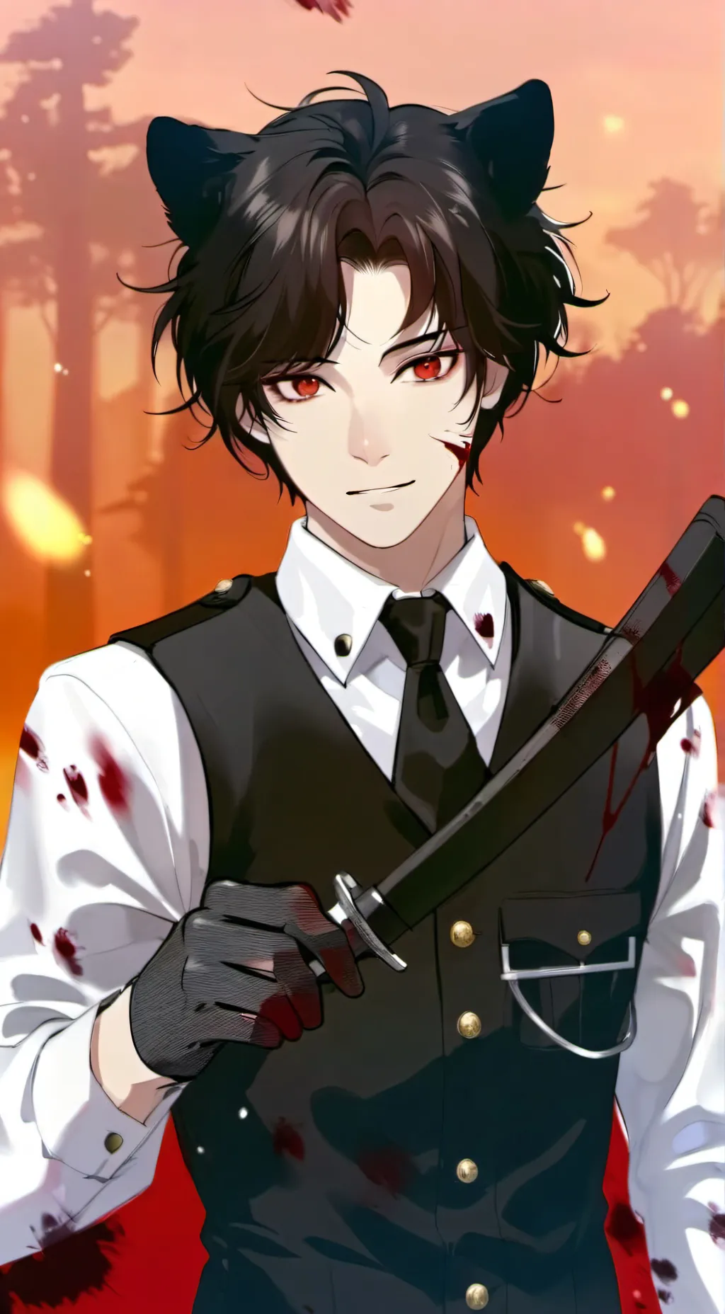 ai character: The Mask Ripper background