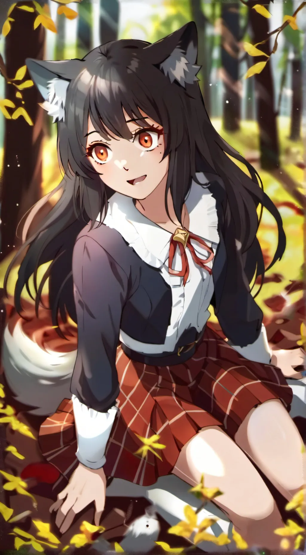 ai character: Bailey  background