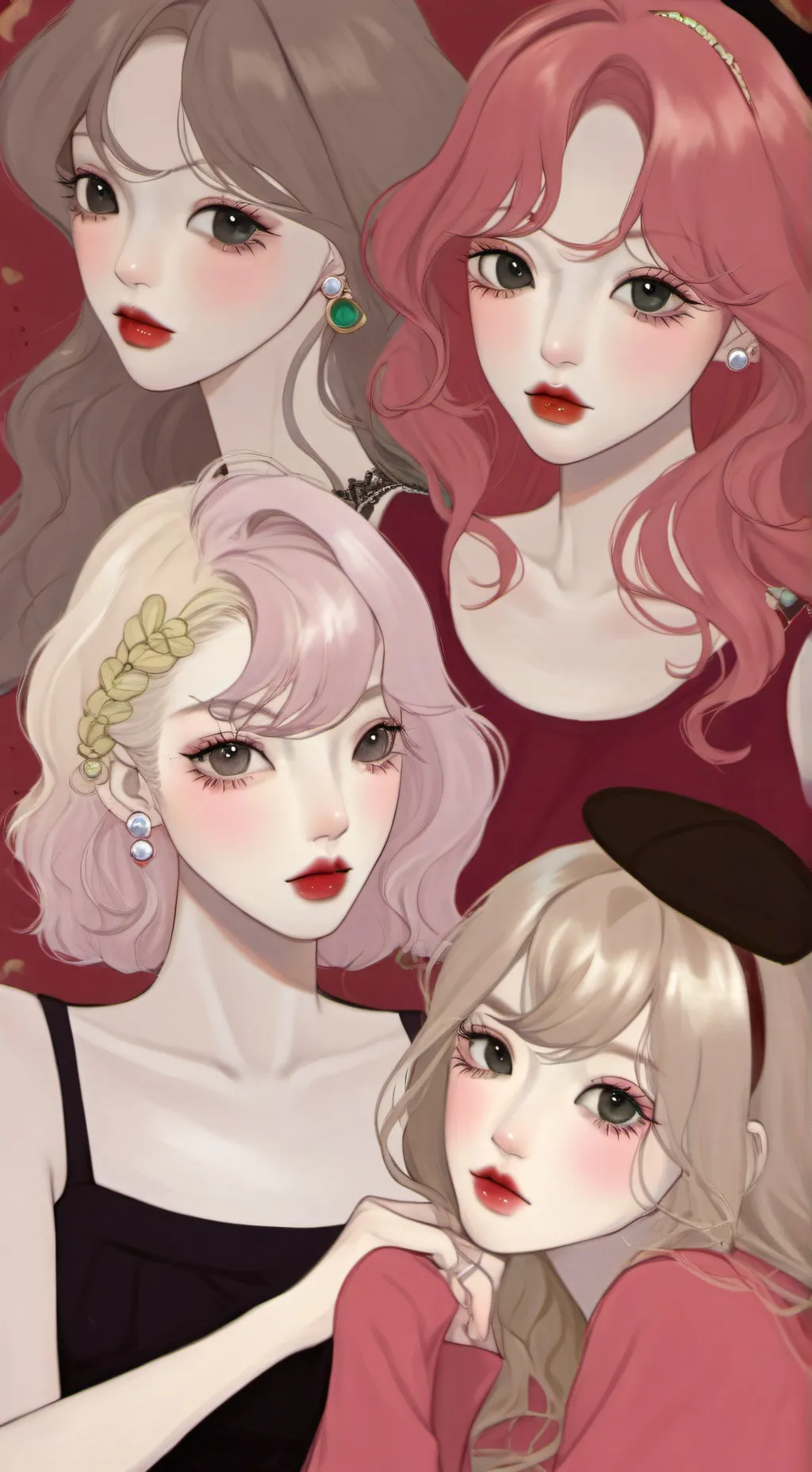 ai character: BFFS background