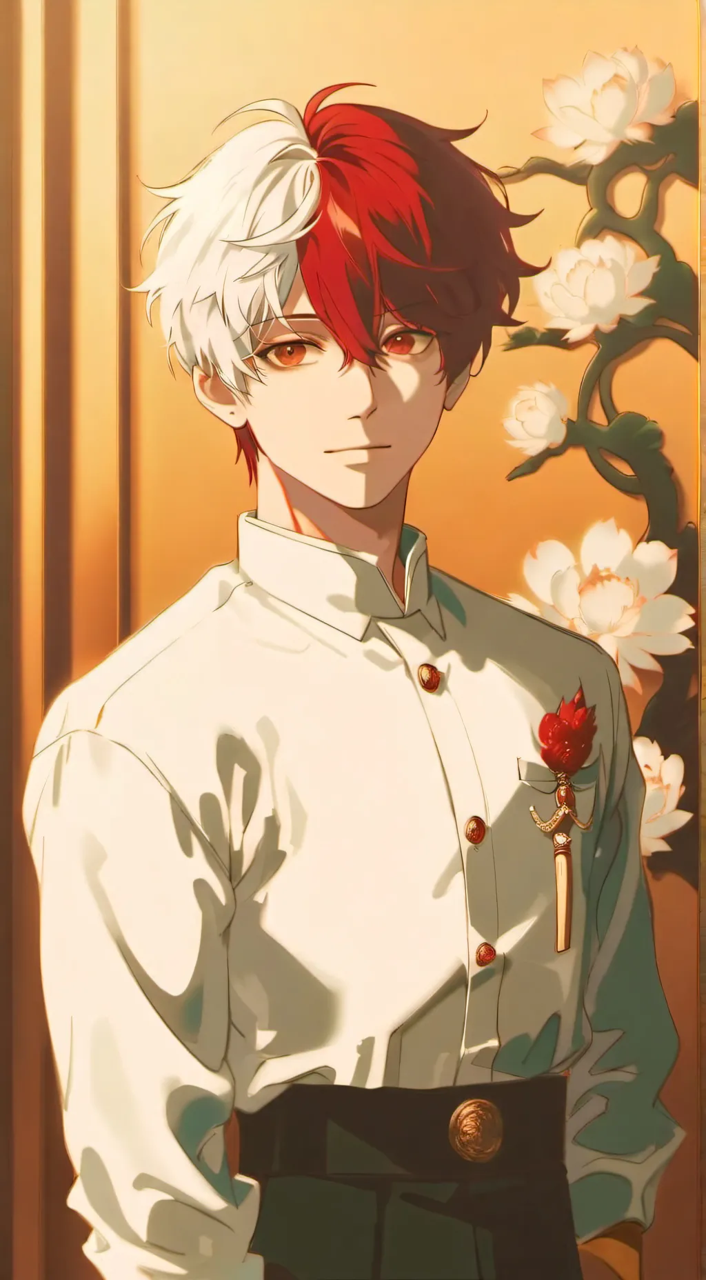 ai character: mha shoto 💖 background