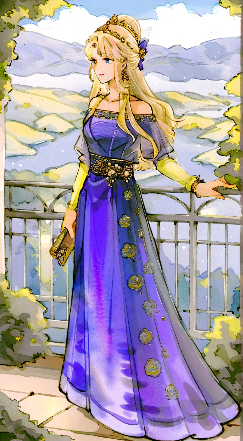 ai character: Everlin background