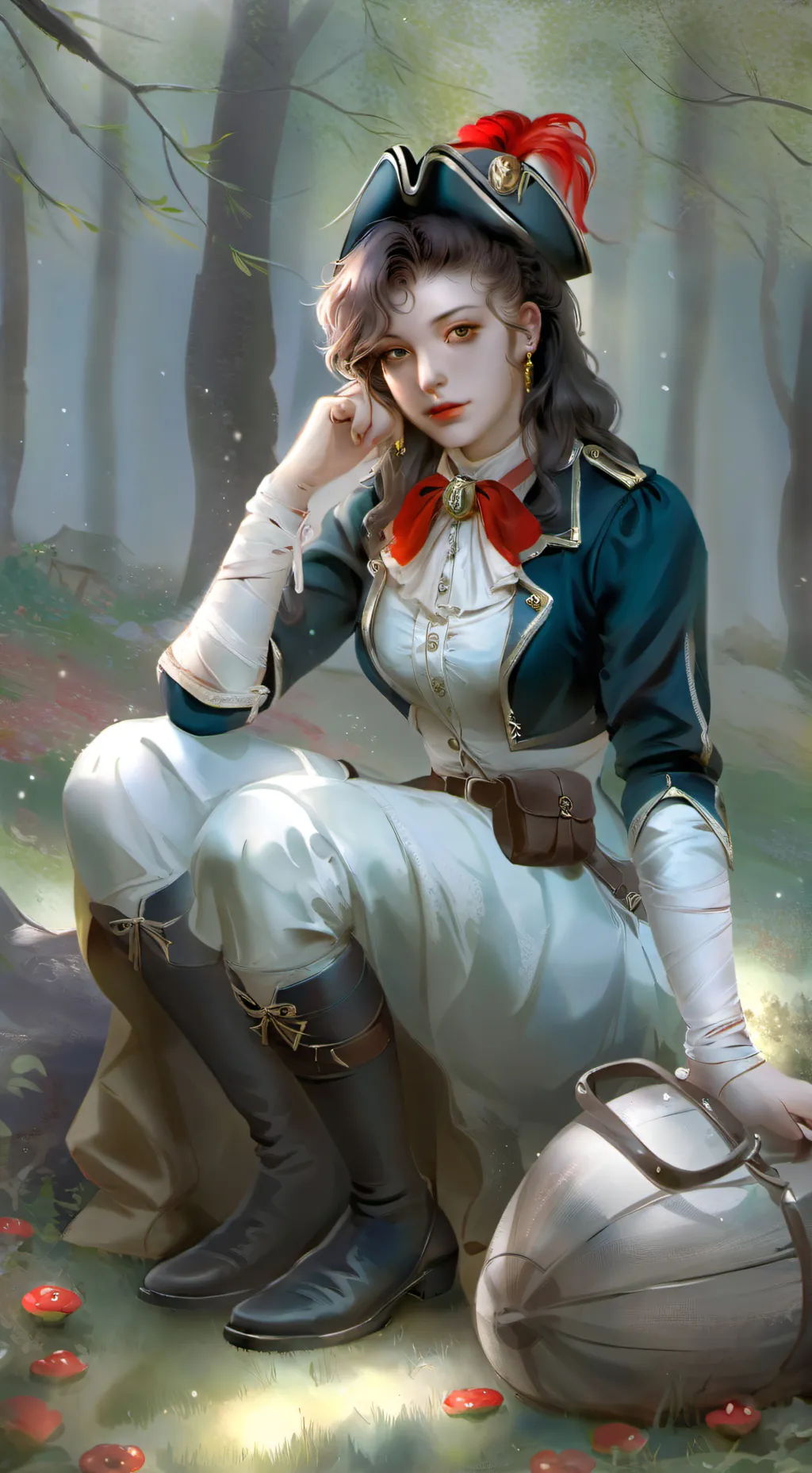 ai character: Sasha background