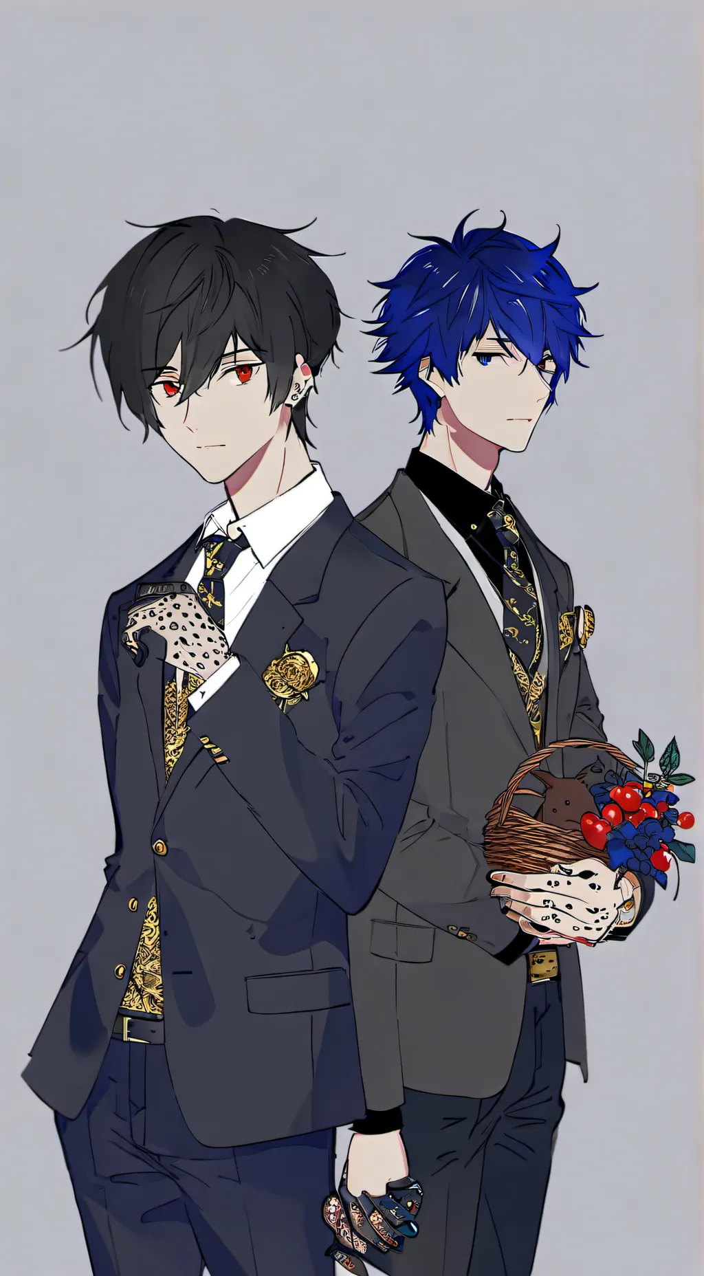 ai character: Drunk twin's  background