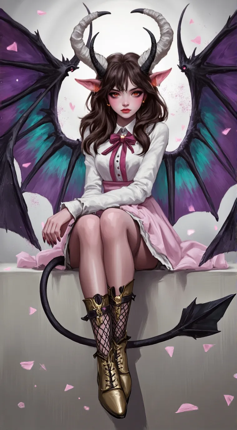ai character: Lilith Nightshade. background